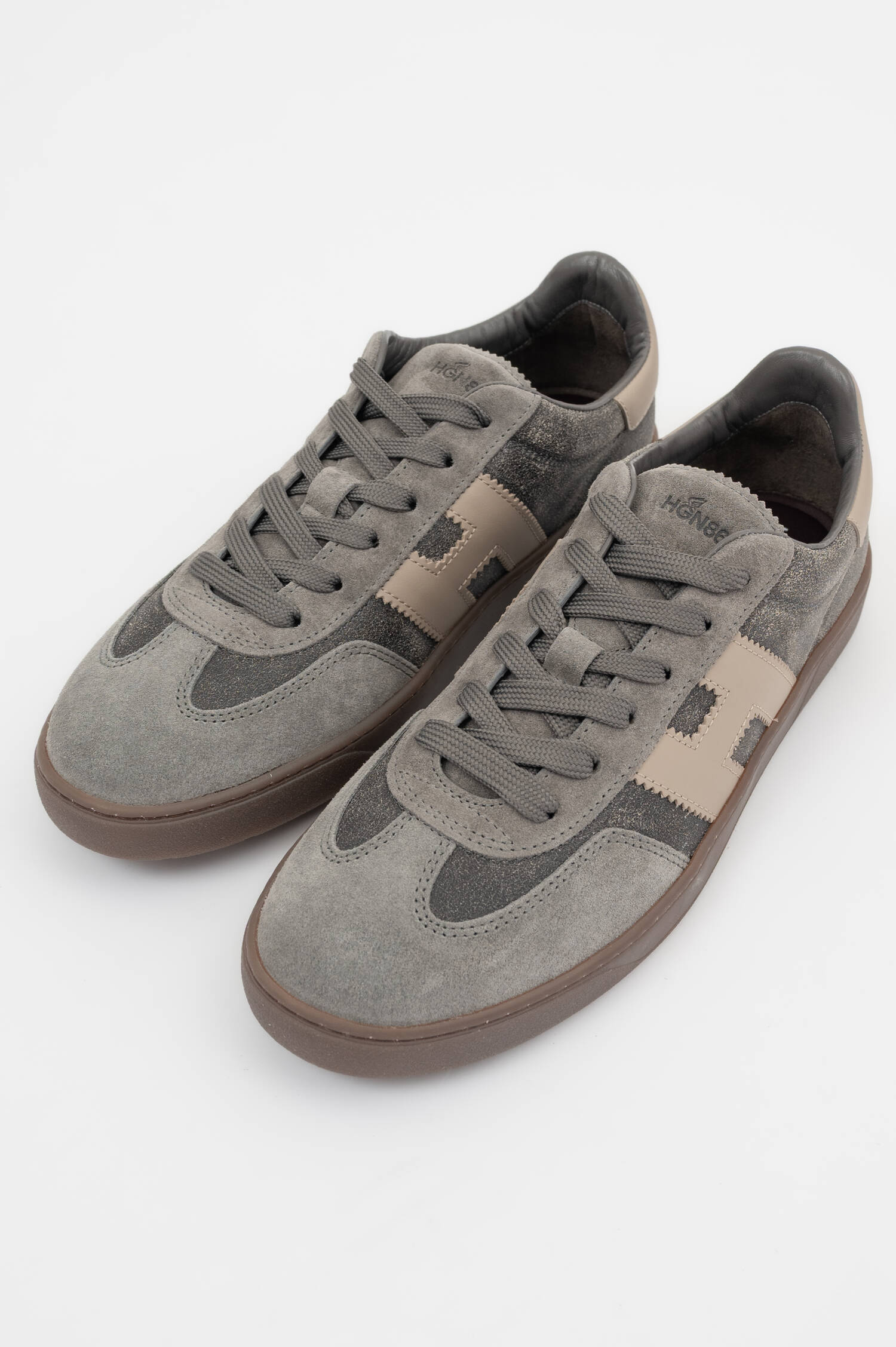 Sneaker COOL in Grau/Braun meliert