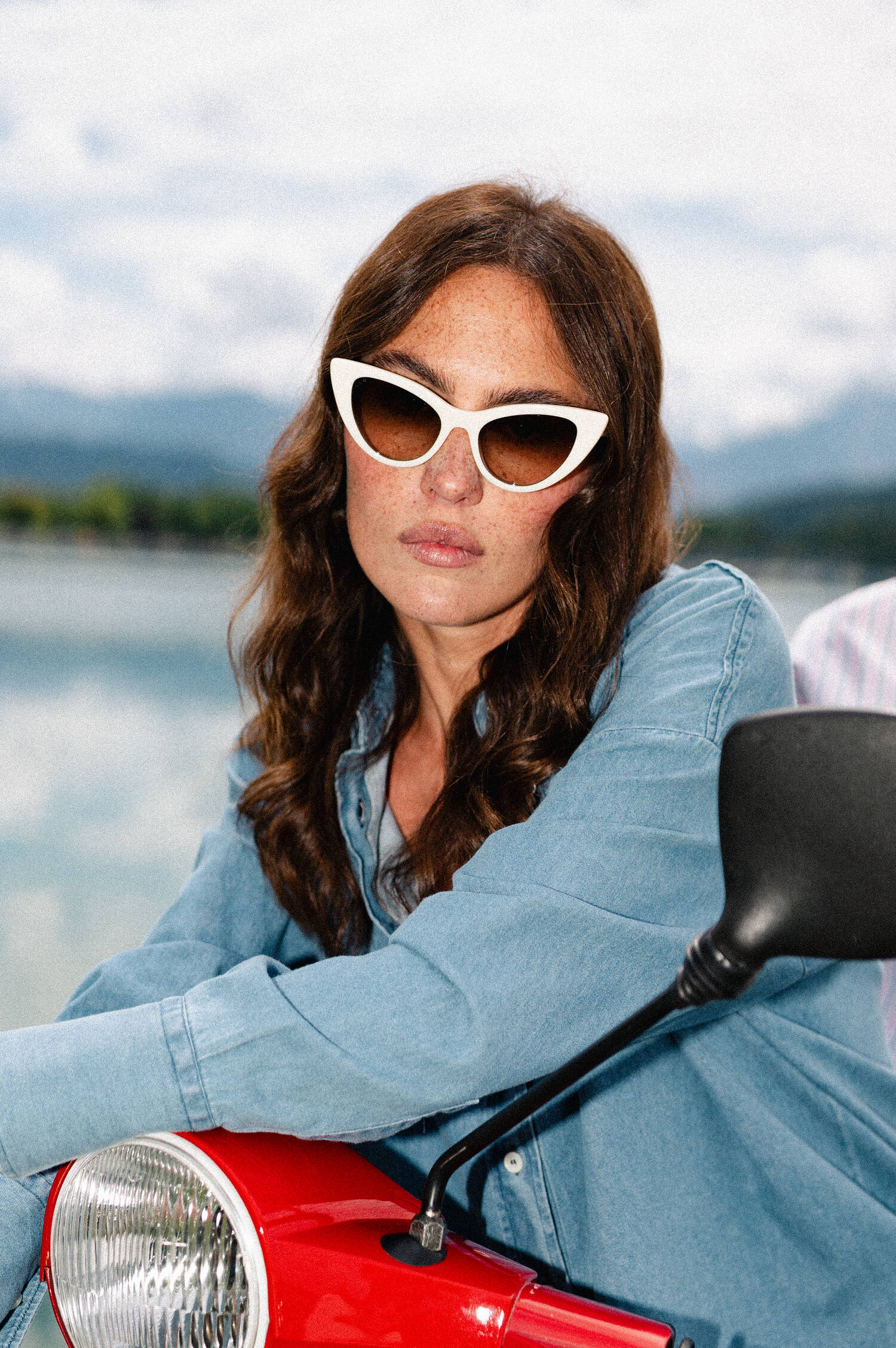 Sonnenbrille ORCHID BOLD in Creme Sonnenbrille ORCHID BOLD in Creme