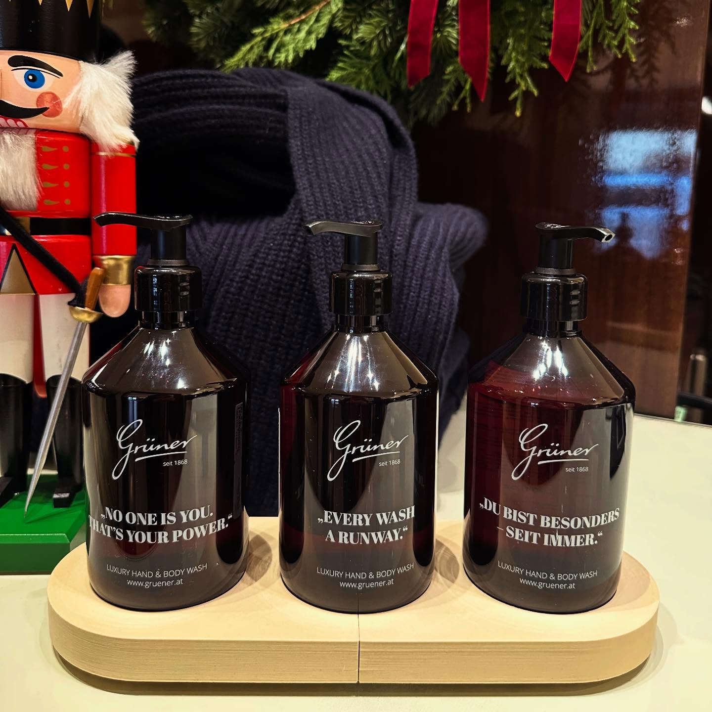 Herzenprojekt - GRÜNER Luxury Hand &amp; Body 
Erhältlich in allen Filialen &amp; Online für 29.- Euro