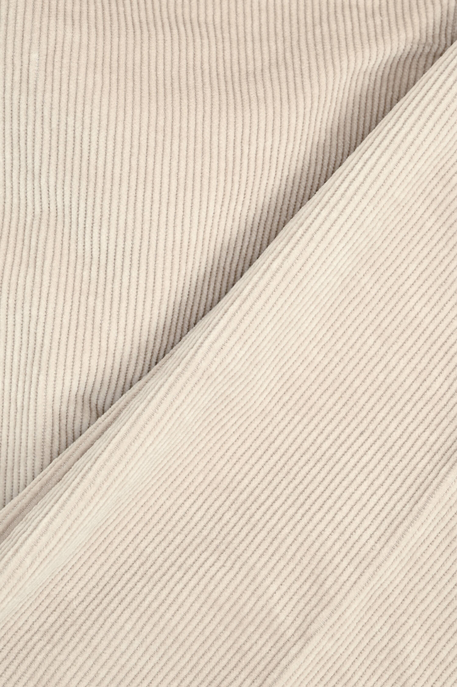 Cordhose mit Tunnelzug in Beige