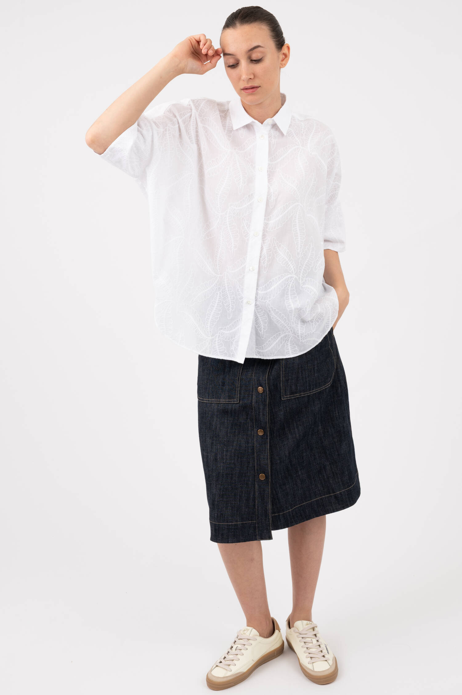 Bluse BIANCA in Weiß