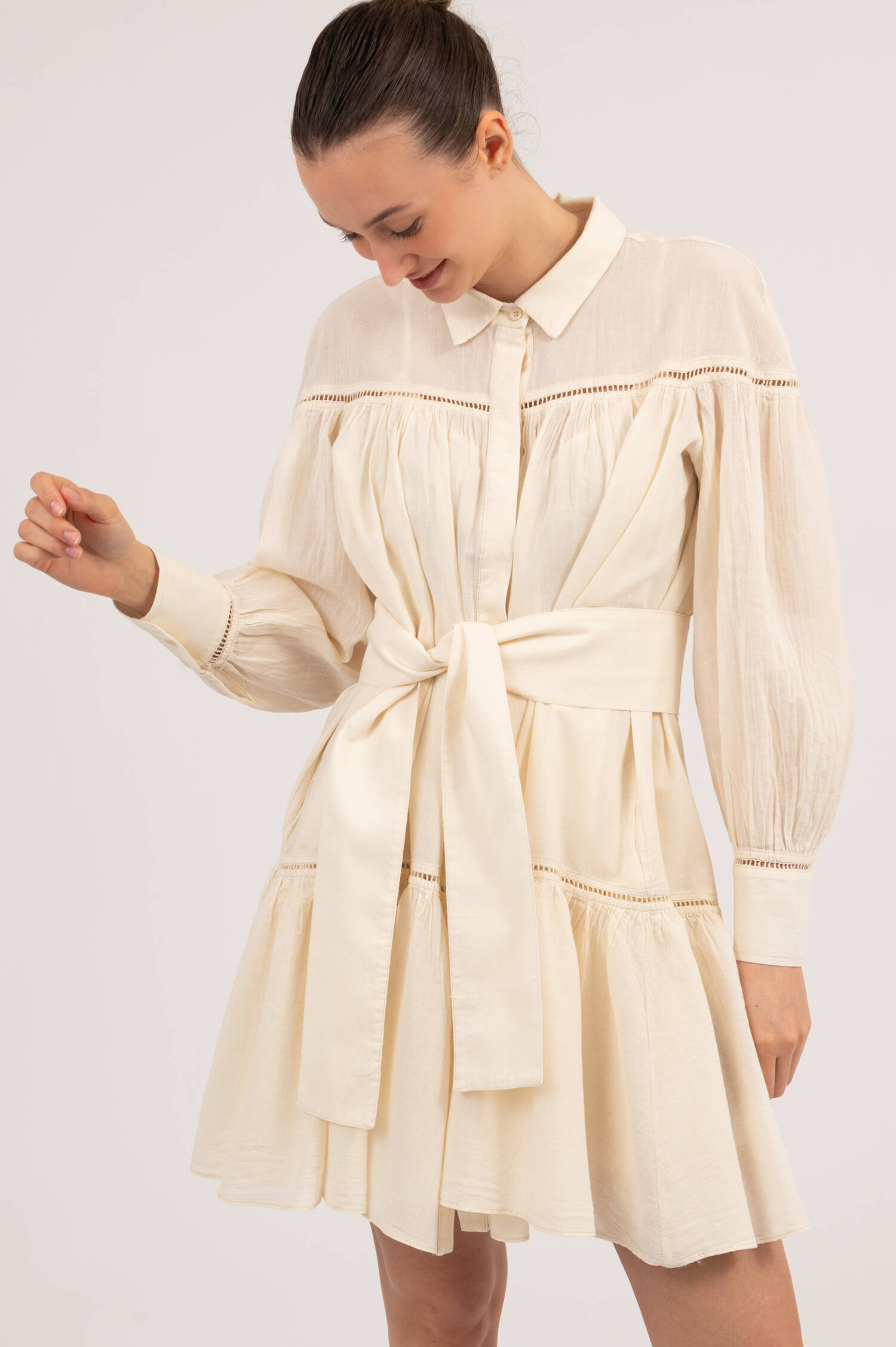 Boho Kleid SAIL in Natur