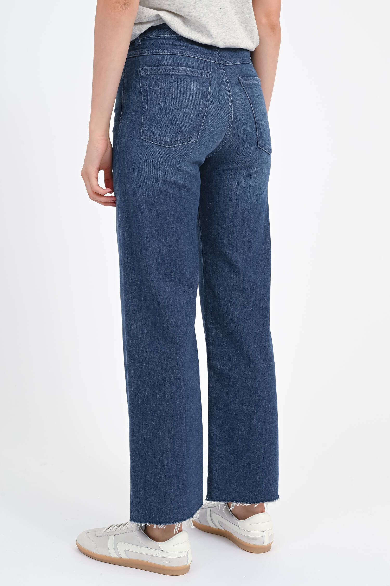 Weite Jeans ANGIE in Dunkelblau