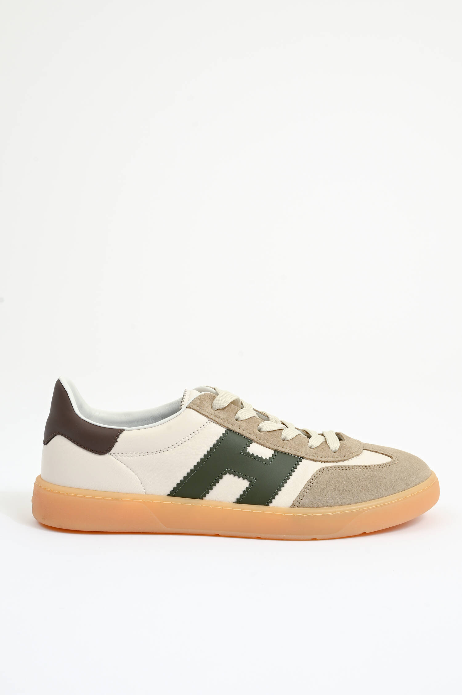  Sneaker COOL ALLACCIATO in Weiß/Navy/Beige