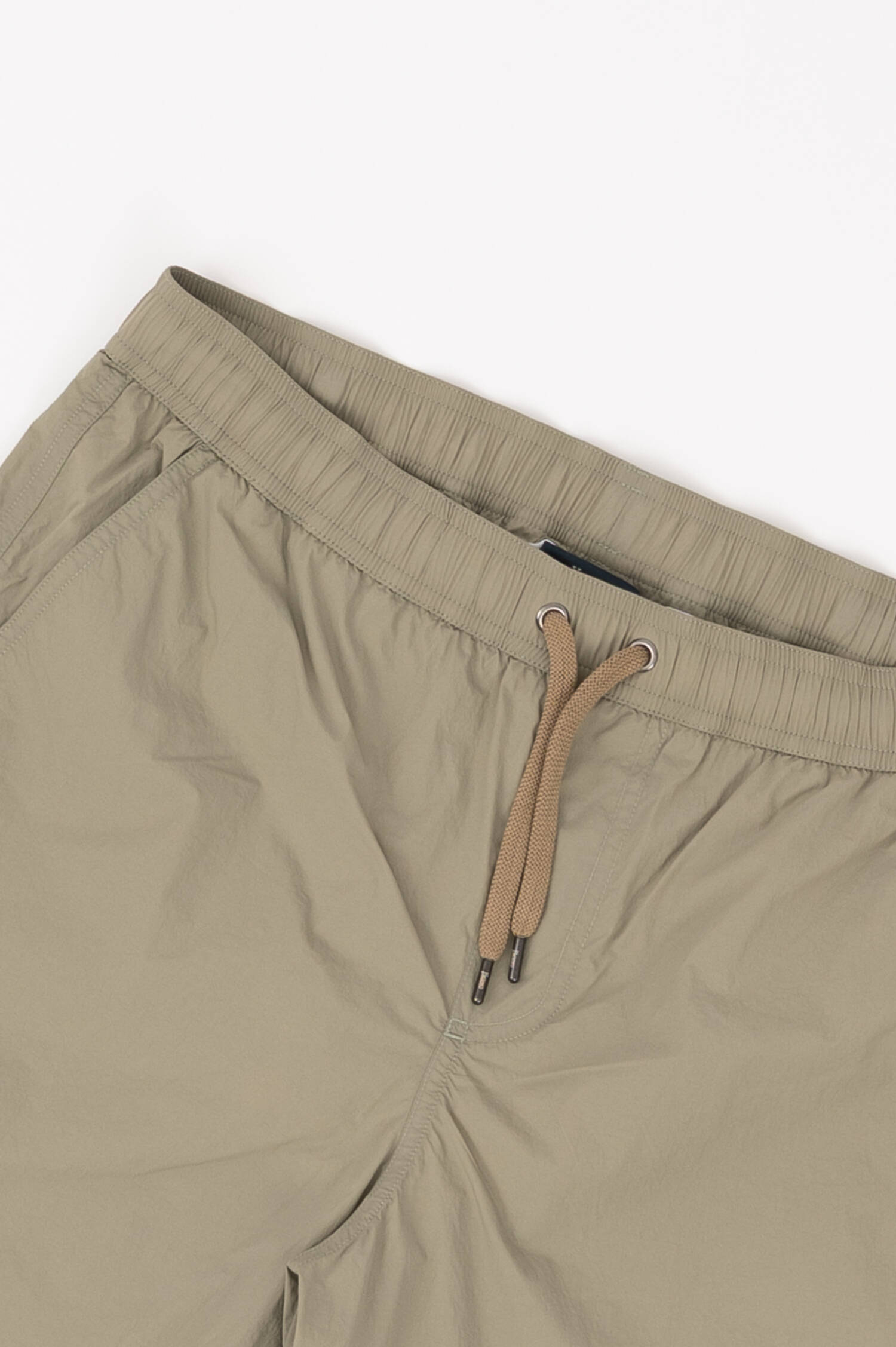 Badehose mit Herno-Stickerei in Olivgrün