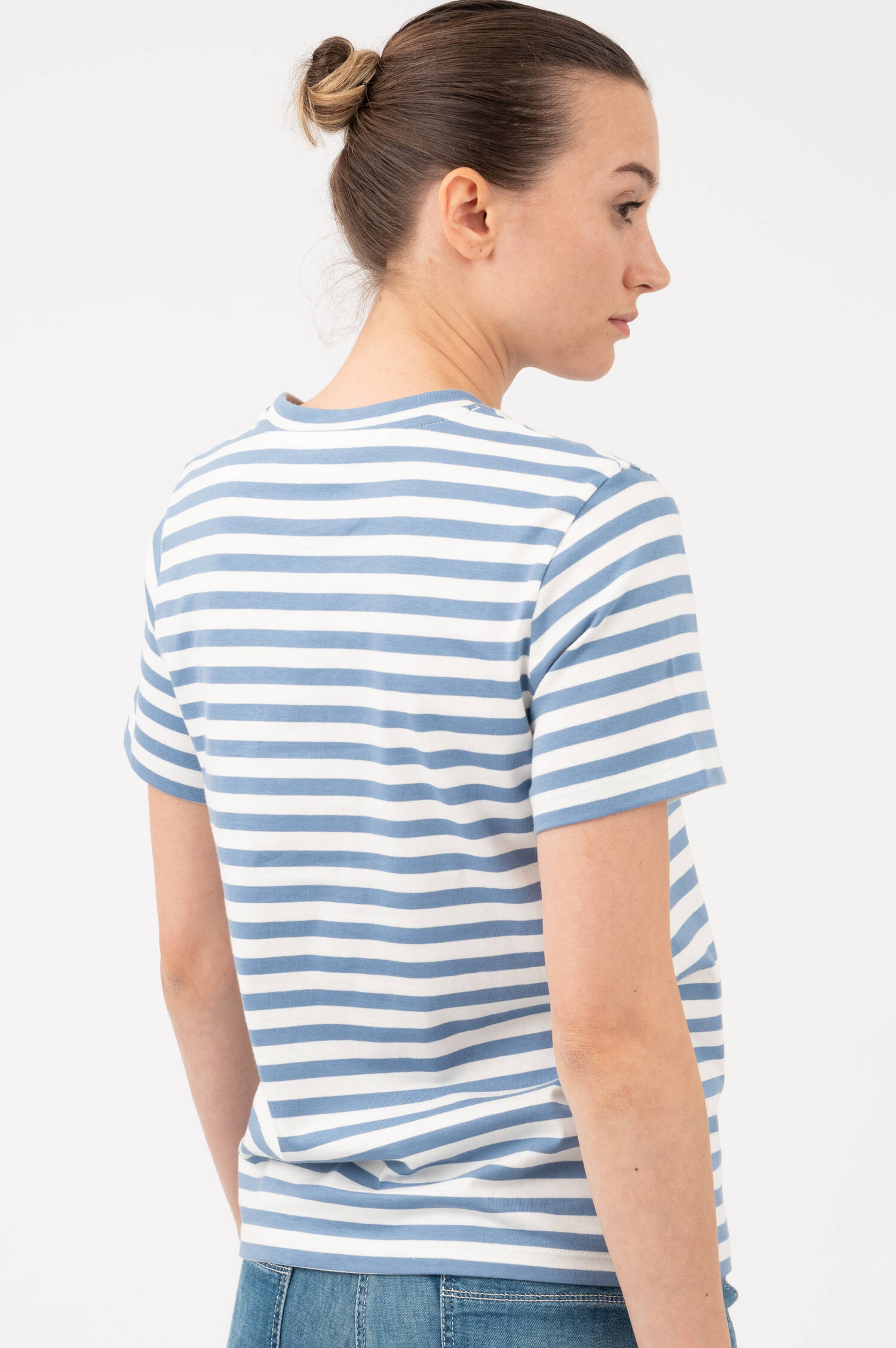 Basic Ringel T-Shirt in Stoneblue Basic Ringel T-Shirt in Stoneblue
