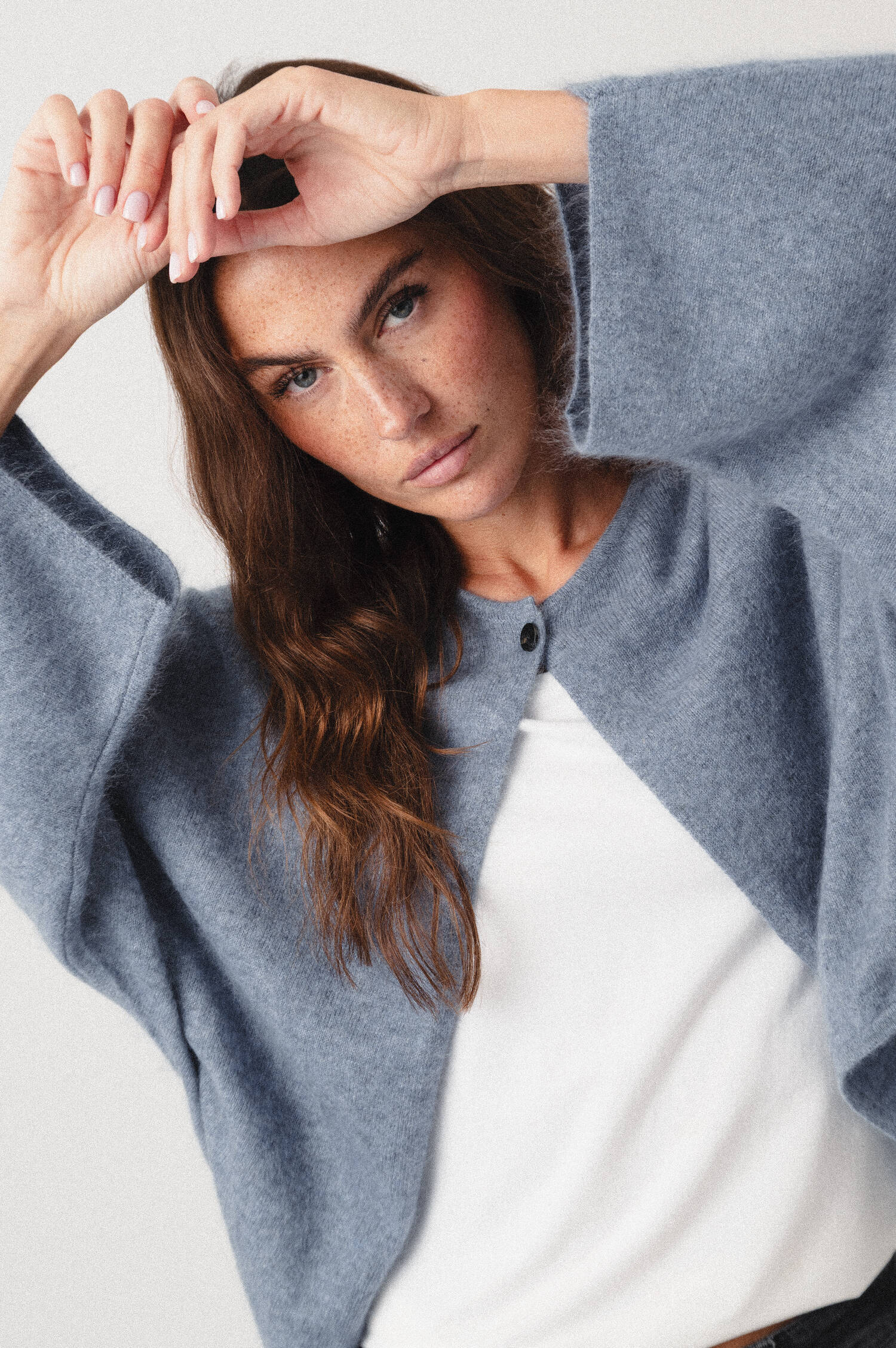 Cardigan LENA in Blau