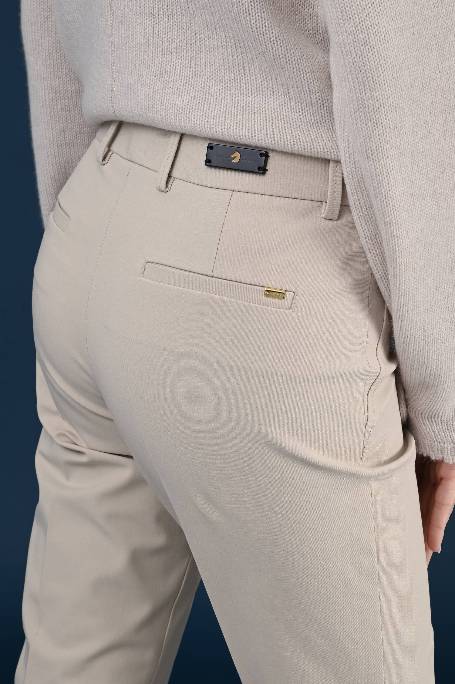 Stoffhose ALINEL in Beige