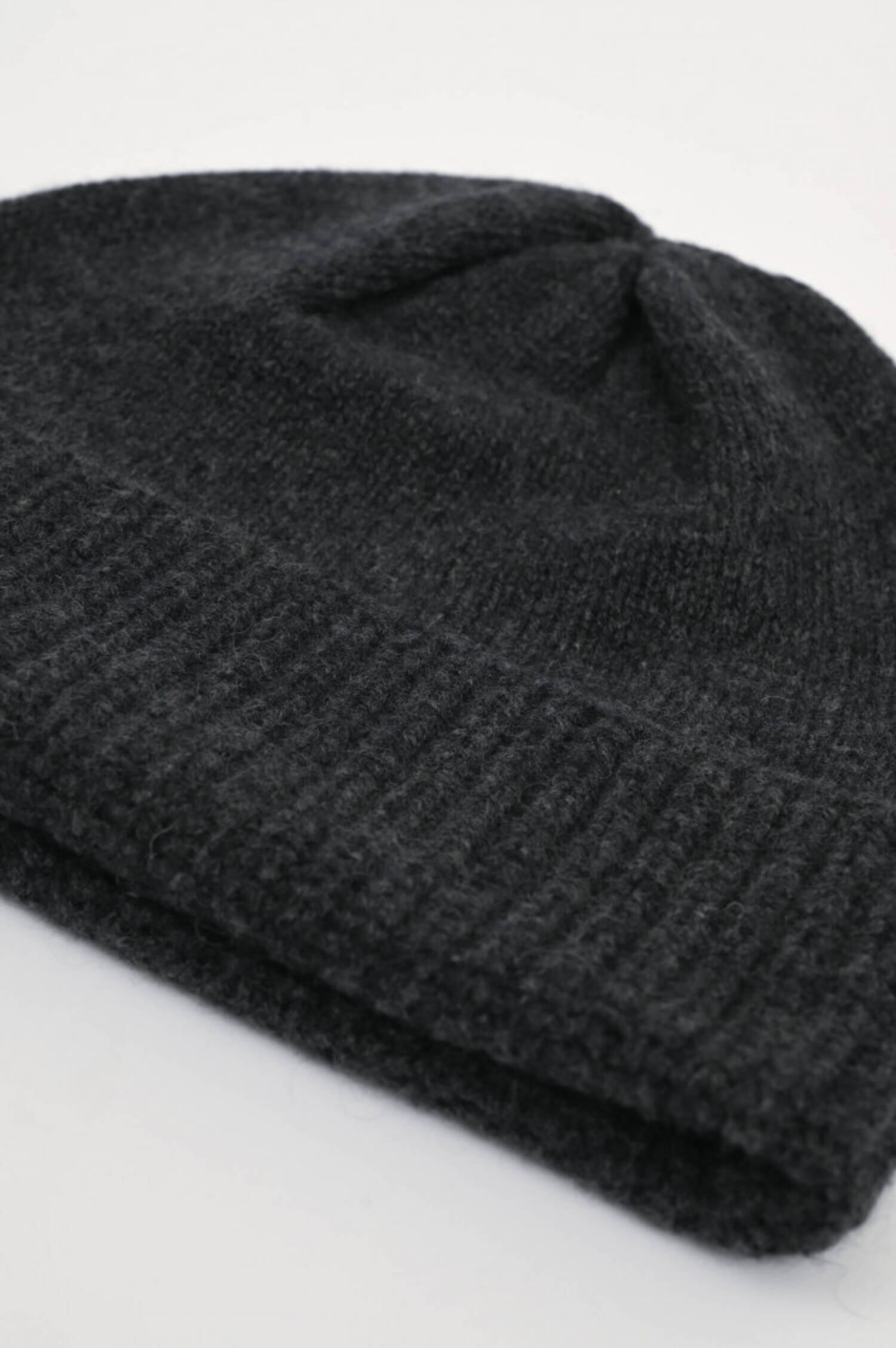 Cashmere Mütze in Anthrazit