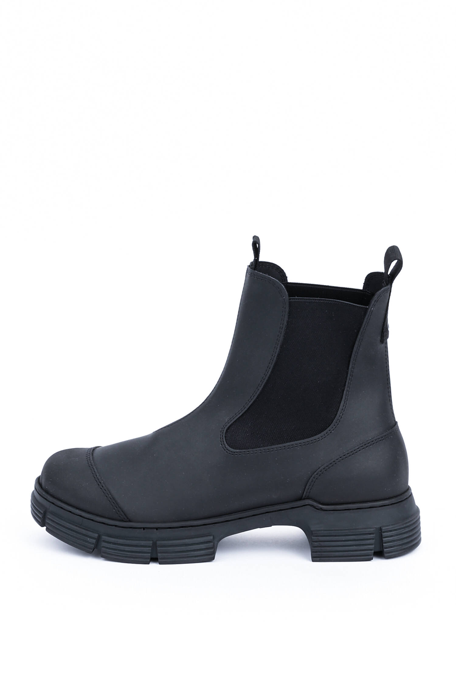 Recycelter Chelsea-Boot in Schwarz Recycelter Chelsea-Boot in Schwarz