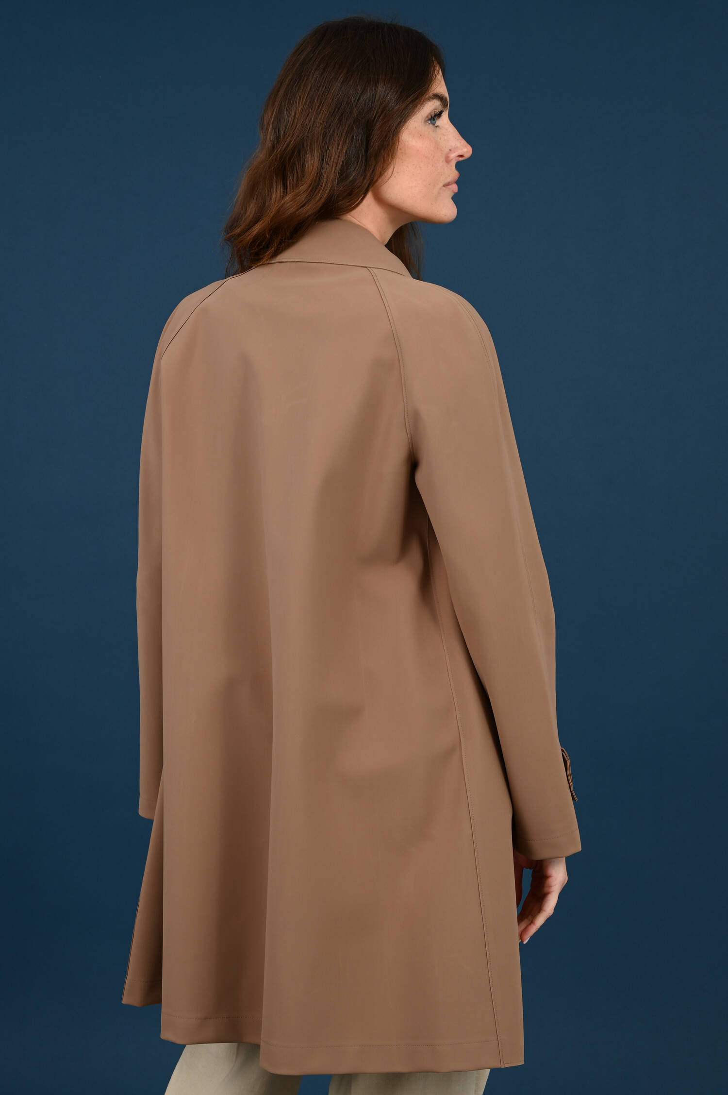 Scuba Mac Coat in Tobacco Scuba Mac Coat in Tobacco