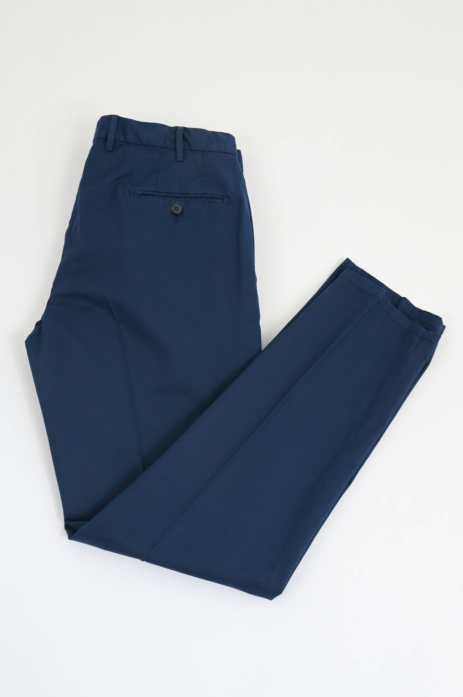 Anzug aus Baumwoll-Leinen-Mix in Navy