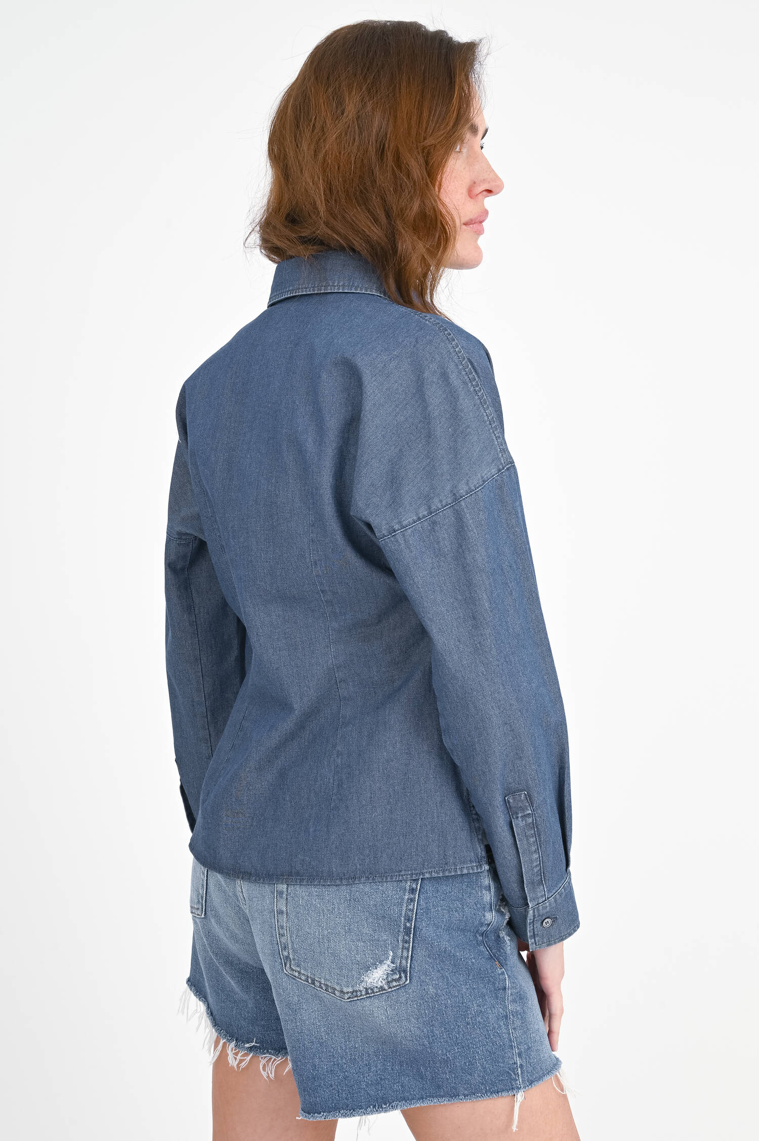 Jeanshemd NETTARE in Dunkelblau Jeanshemd NETTARE in Dunkelblau