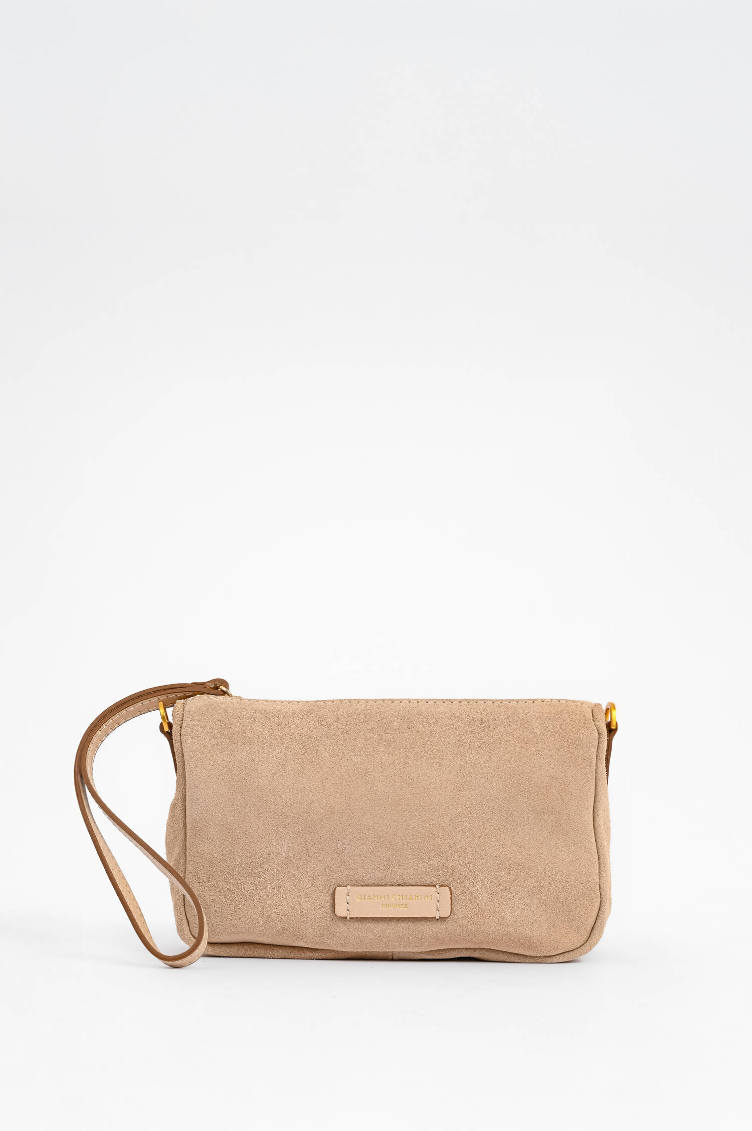 Velourleder-Pouch NORA in Nude Velourleder-Pouch NORA in Nude