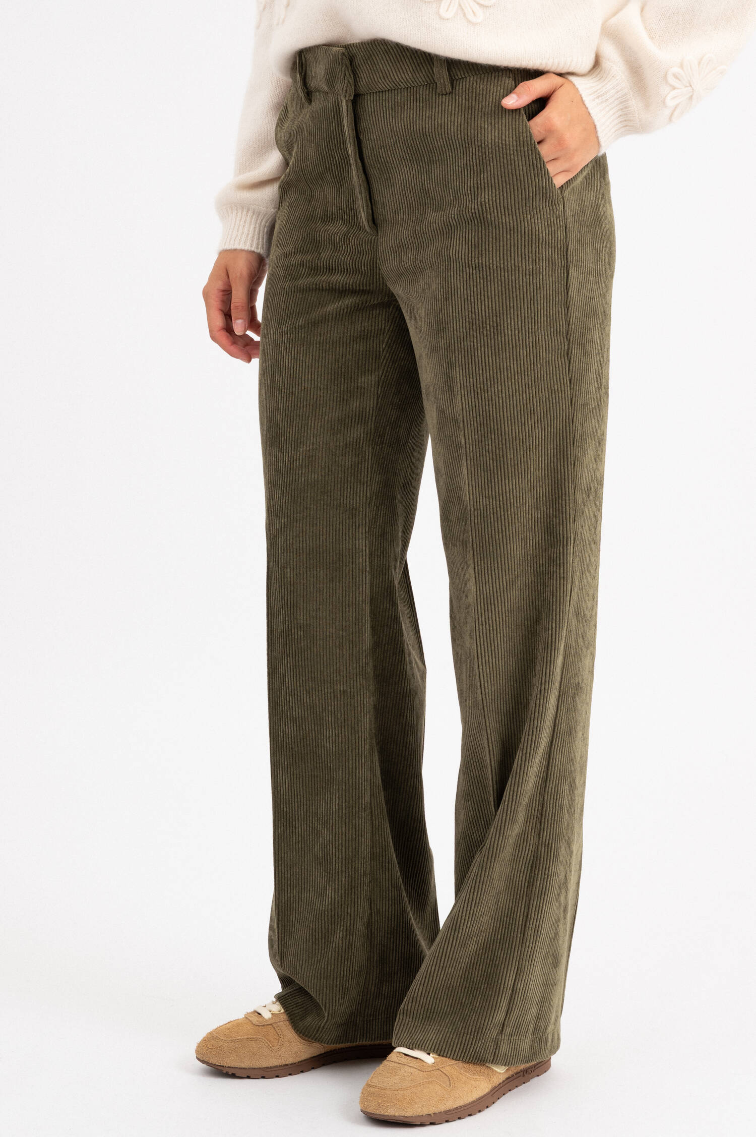 Cordhose AMELIE in Oliv Cordhose AMELIE in Oliv