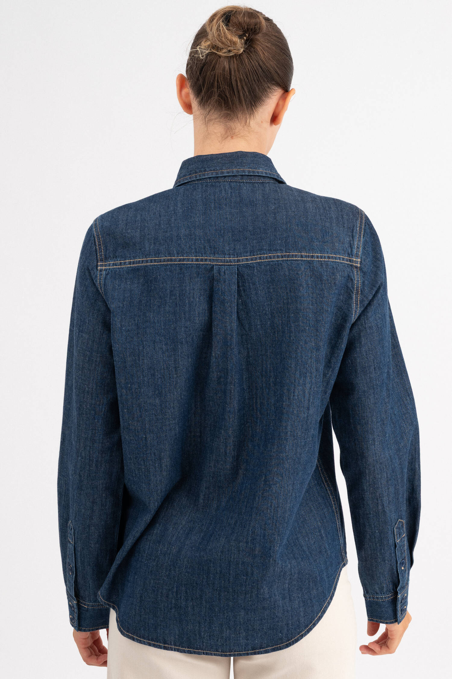 Denim-Shirt in Navy Denim-Shirt in Navy