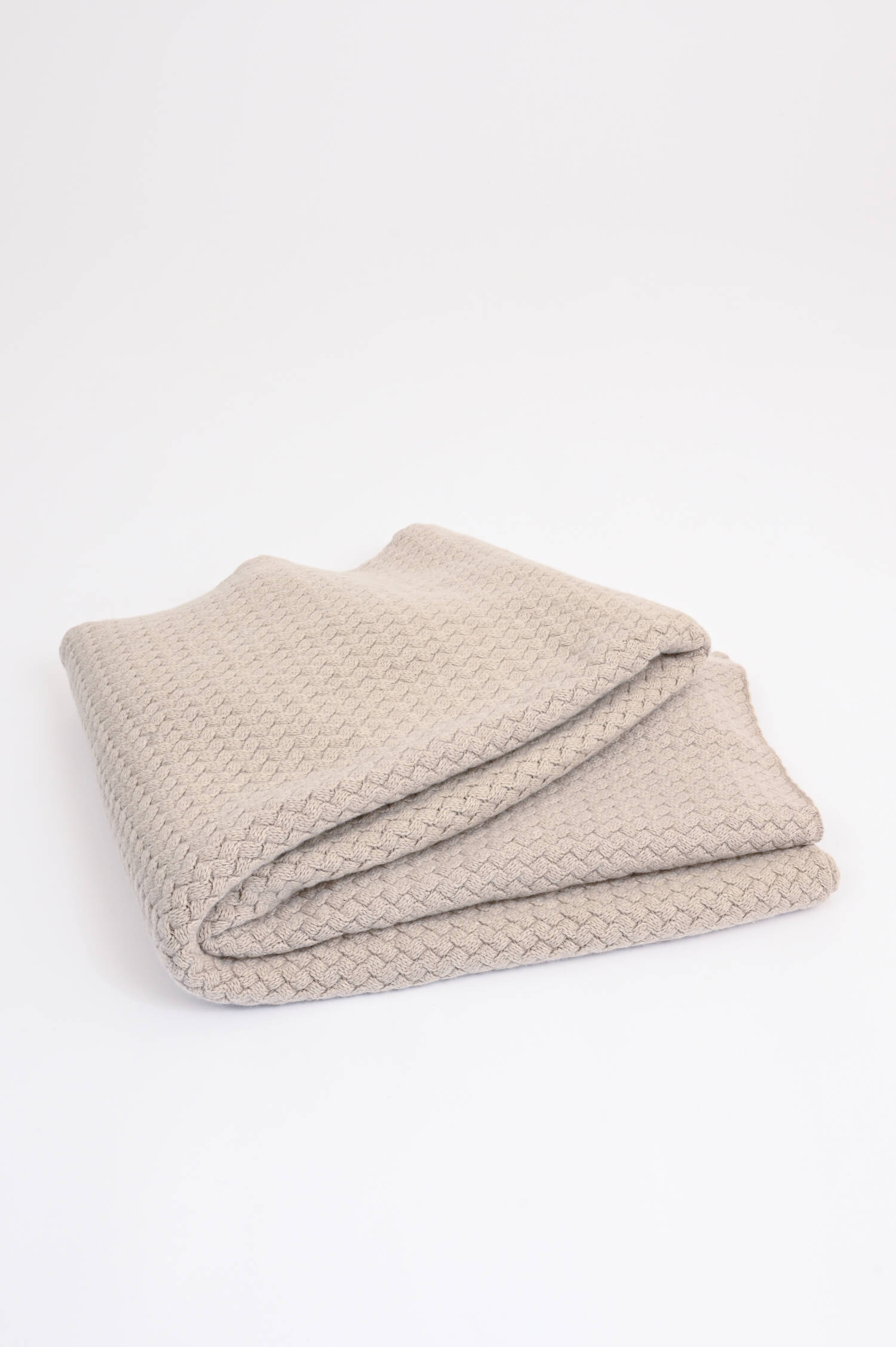 Cashmere Plaid SHANGHAI in Sand Cashmere Plaid SHANGHAI in Sand