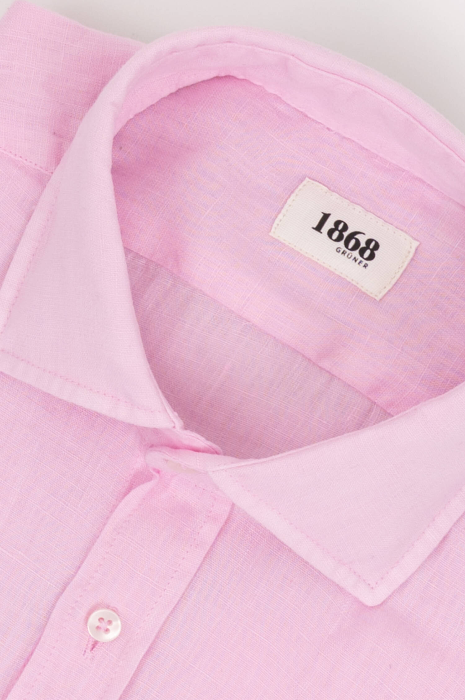 Leinenhemd BAROLO LINO in Rosa