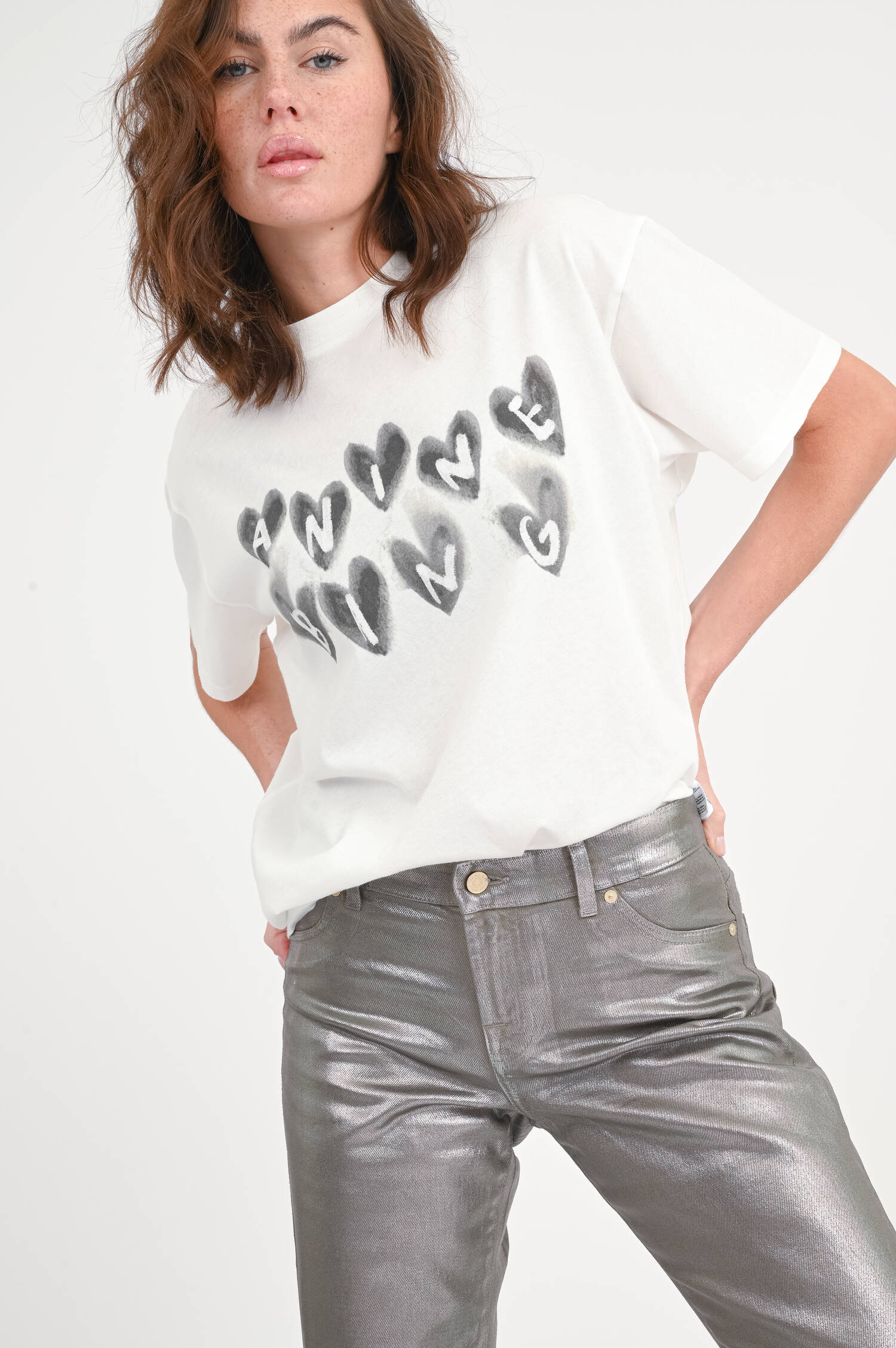 T-Shirt CADE in Ivory