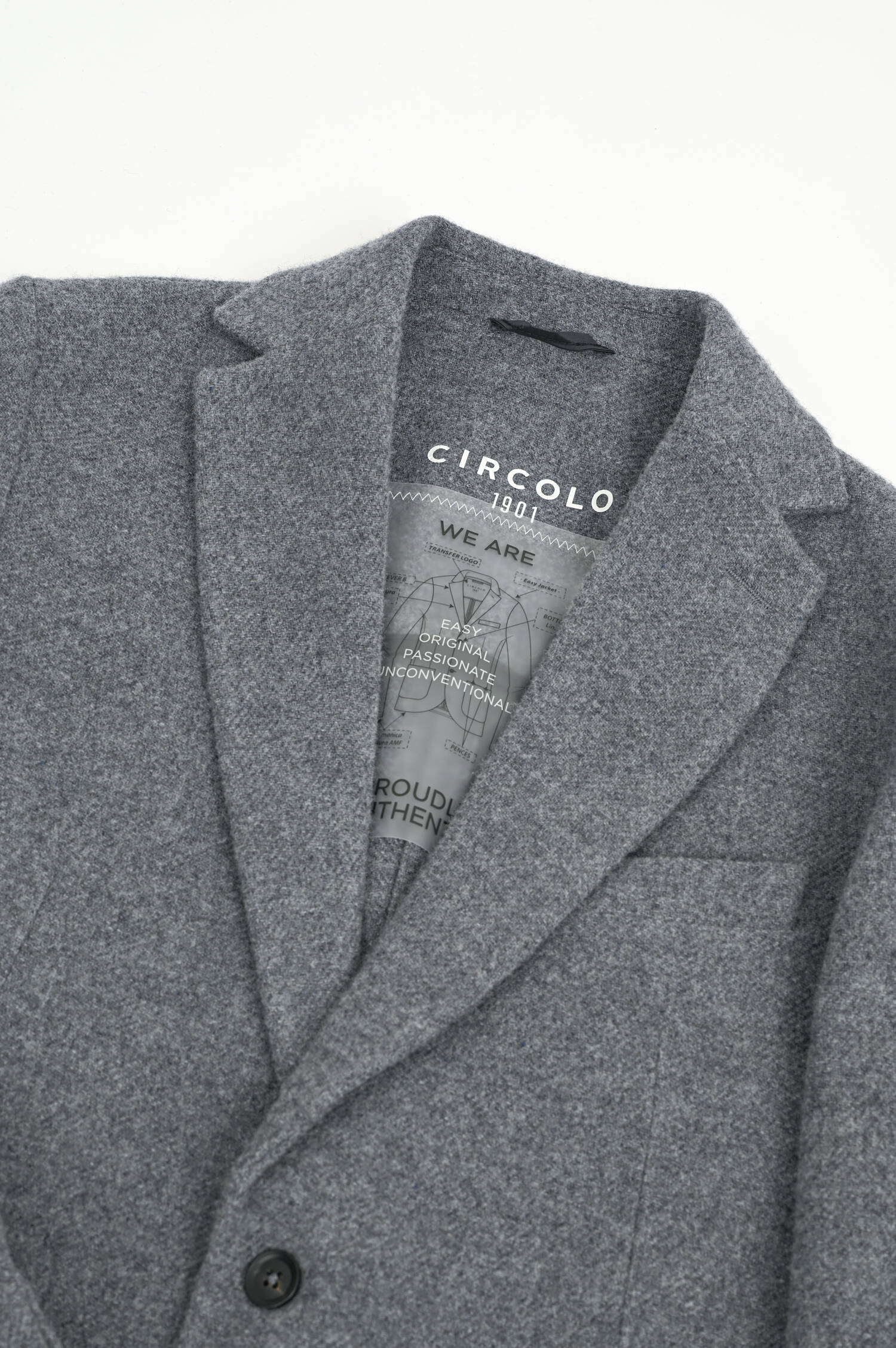 Sakko aus Woll-Cashmere-Mix in Grau Sakko aus Woll-Cashmere-Mix in Grau