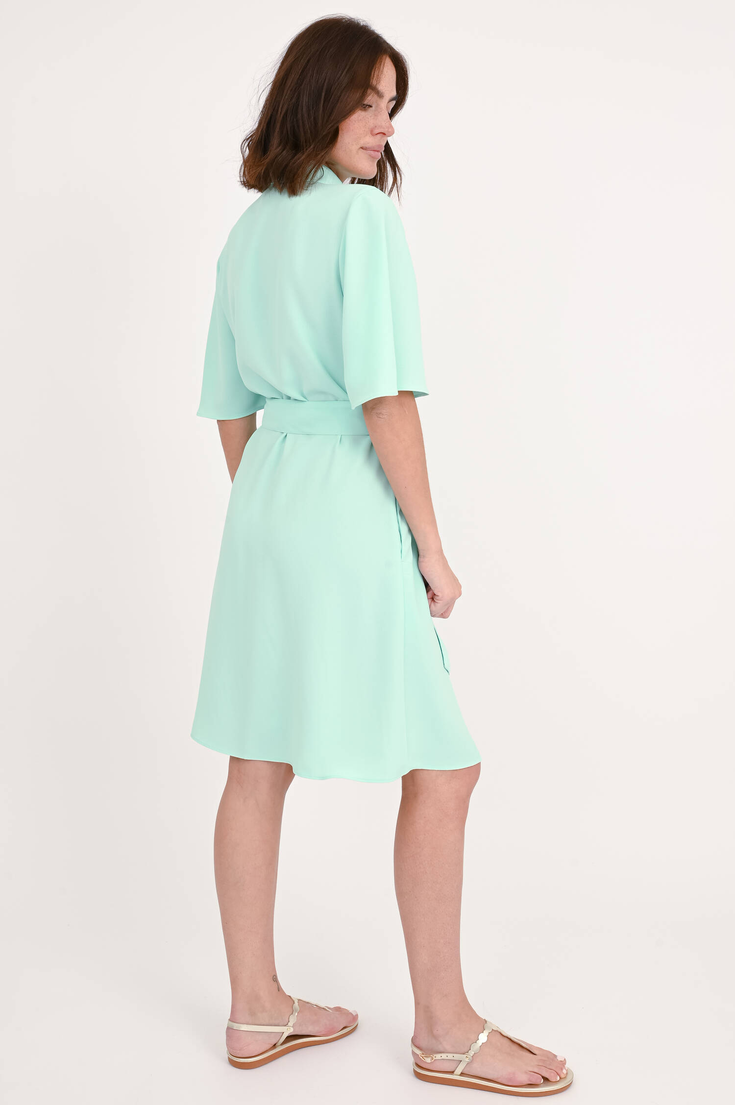 Minikleid ILARY in hellem Mint