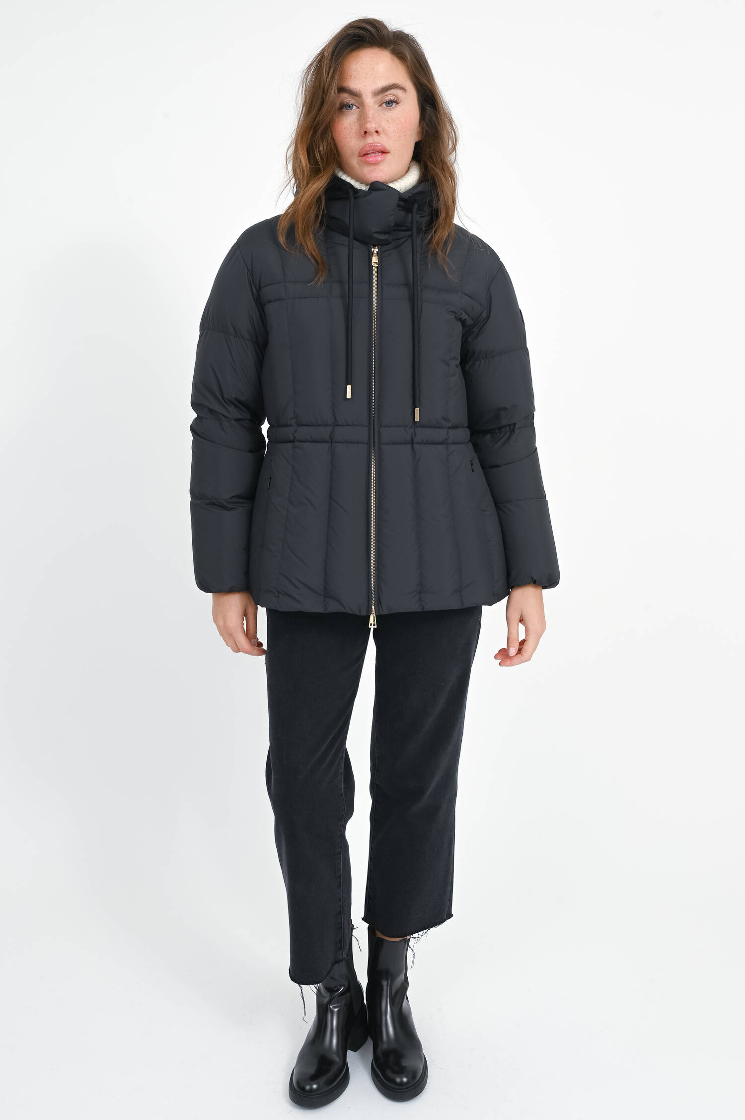 Daunenjacke ESTOM in Schwarz