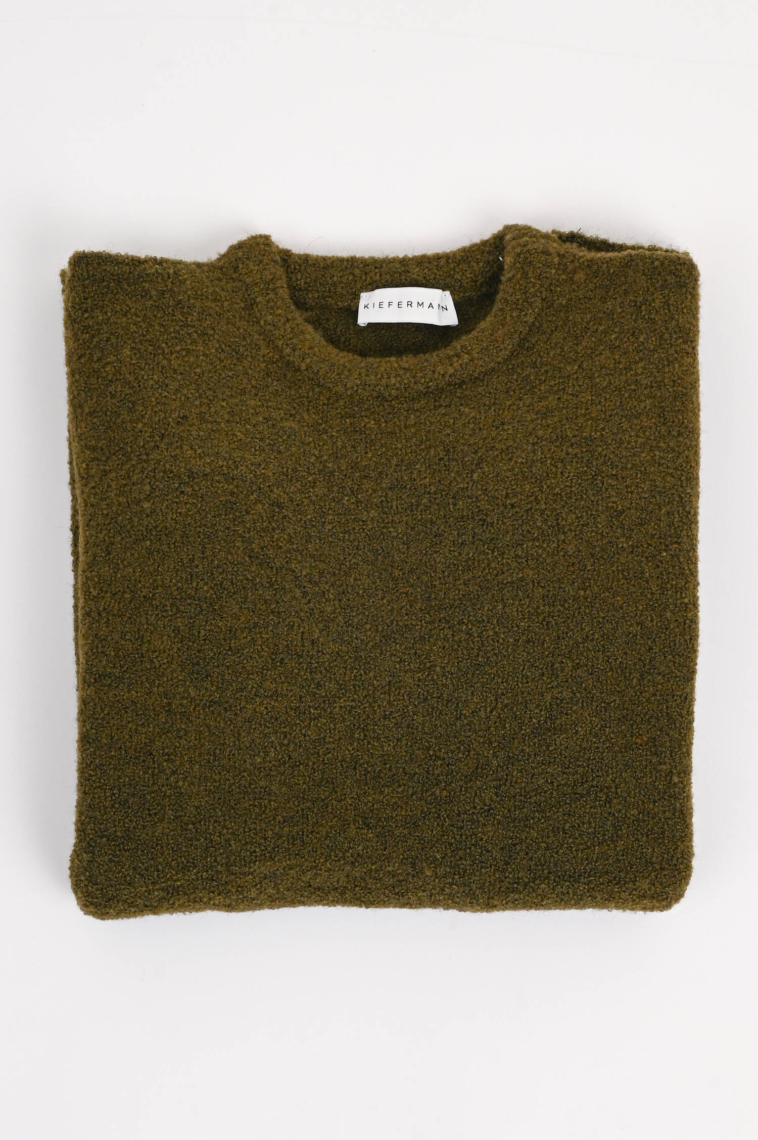 Wollmix Pullover in Khaki Wollmix Pullover in Khaki