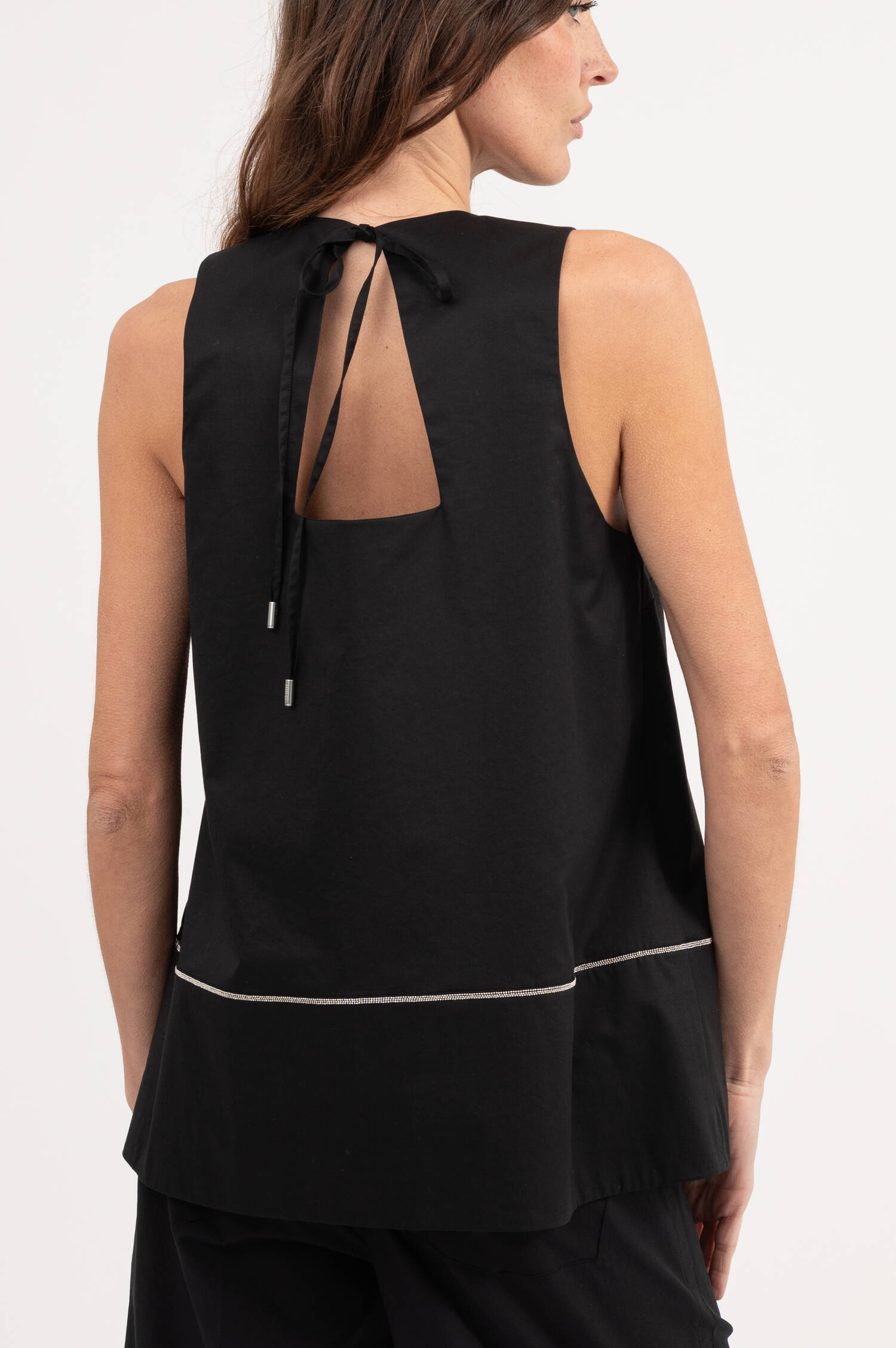 Blusentop in Schwarz