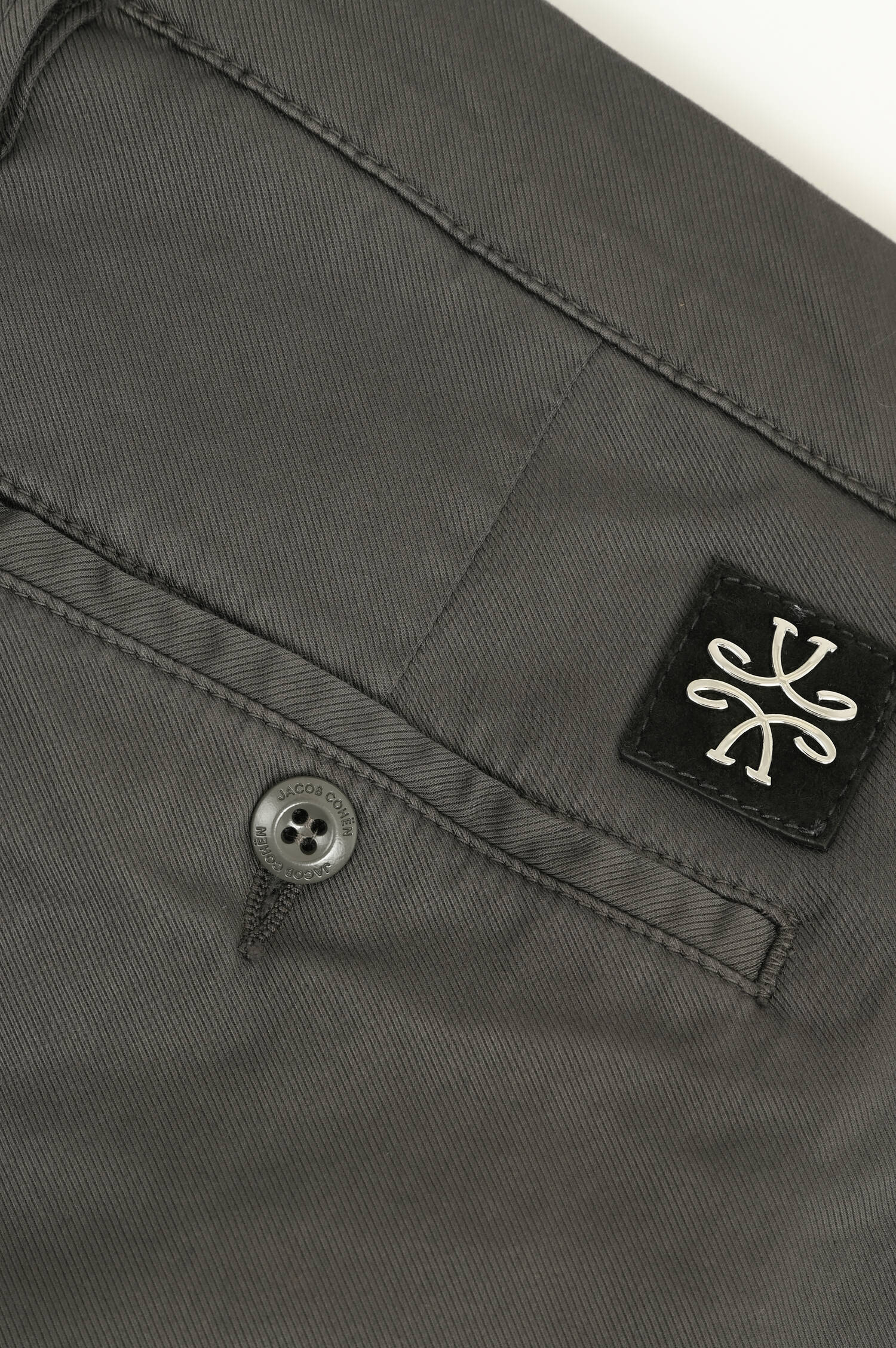  Slim Fit Chino BOBBY in Graubraun