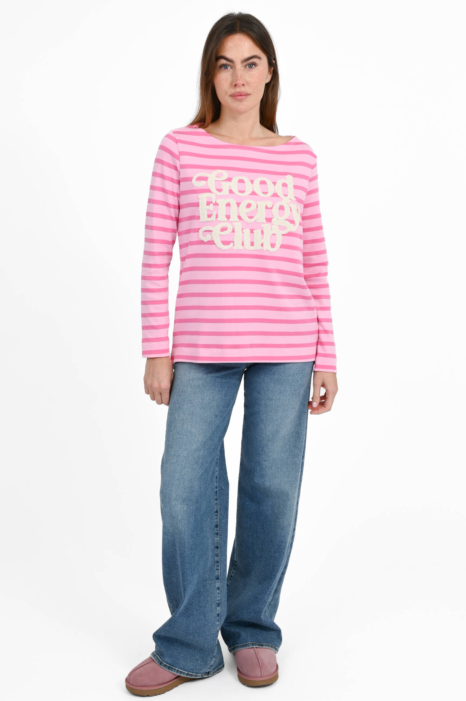 Langarmshirt GOOD ENERGY in Blossompink/Pink Langarmshirt GOOD ENERGY in Blossompink/Pink