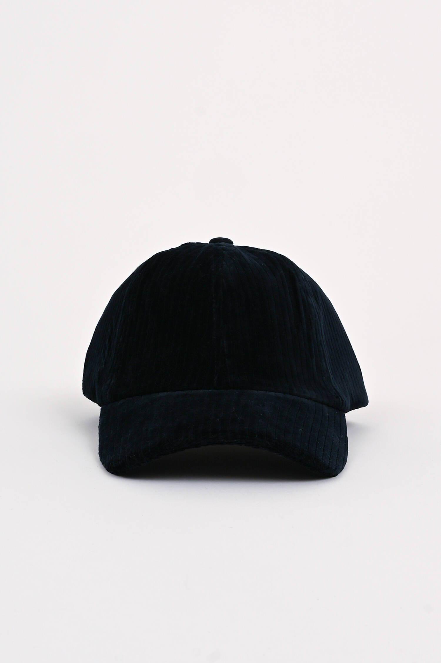 Base Cap aus Cord in Navy