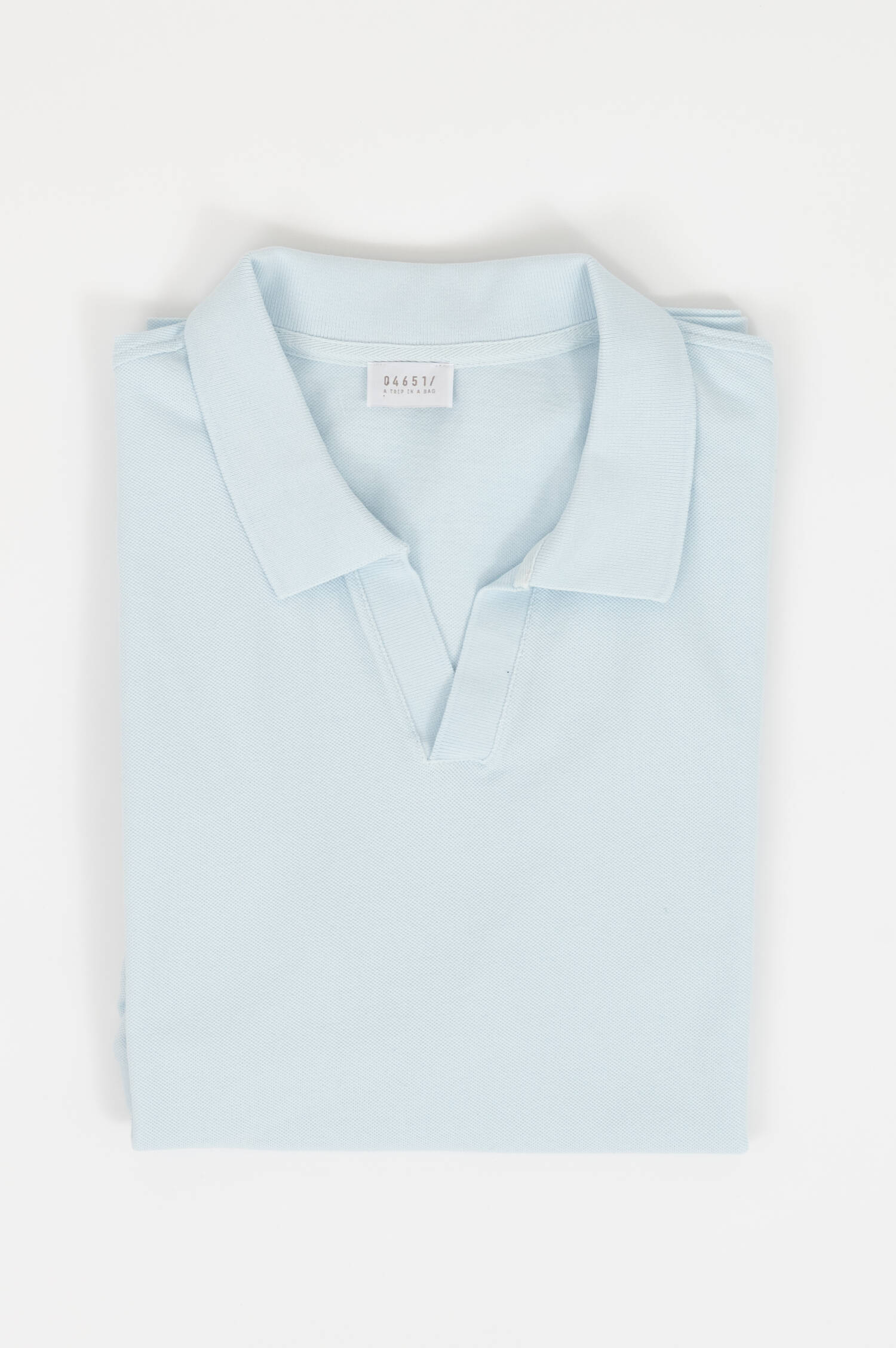 Poloshirt PIQUE JOHNNY in Hellblau Poloshirt PIQUE JOHNNY in Hellblau