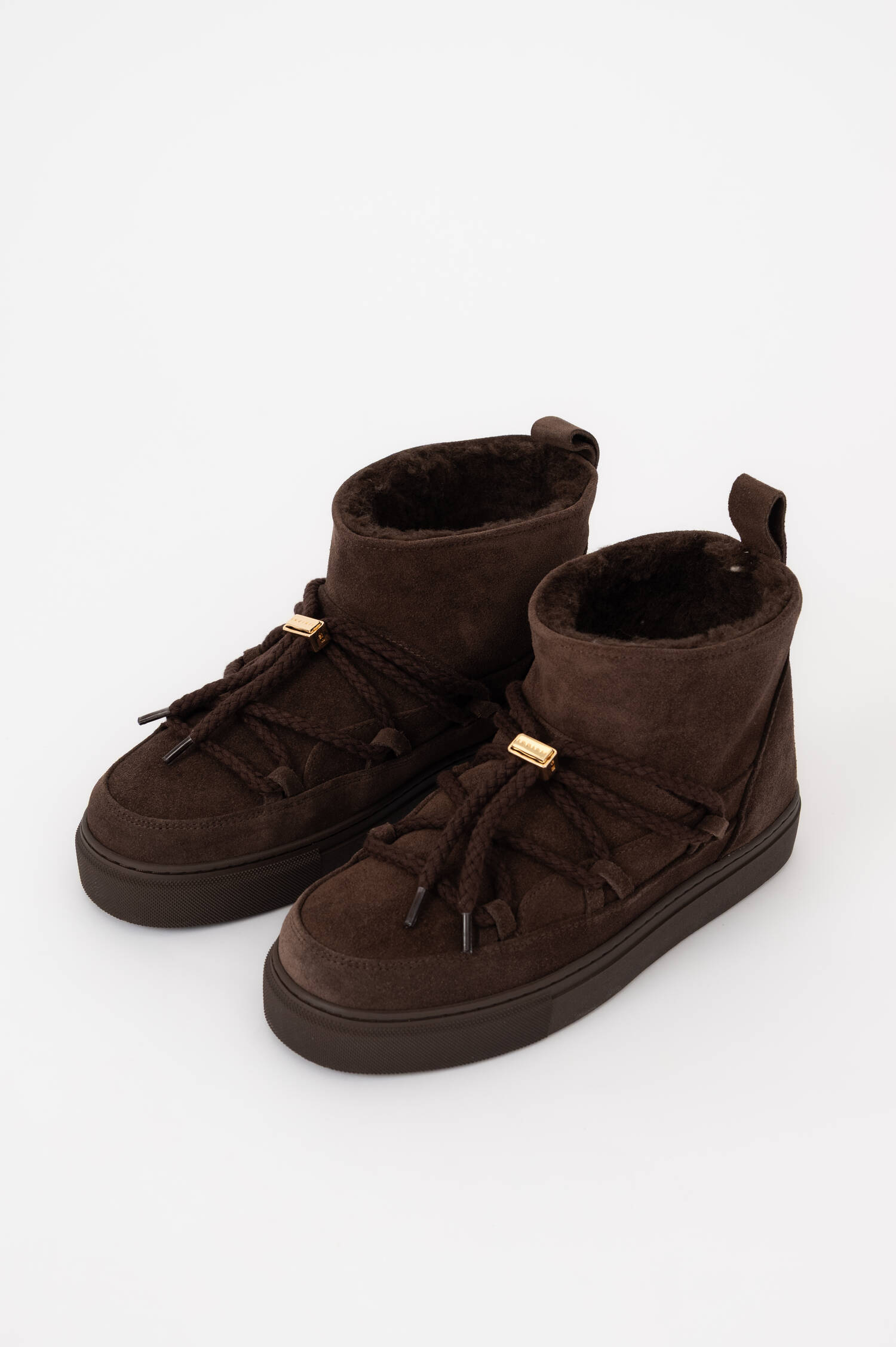 Lammfell-Winterschuh CLASSIC LOW in Dunkelbraun Lammfell-Winterschuh CLASSIC LOW in Dunkelbraun
