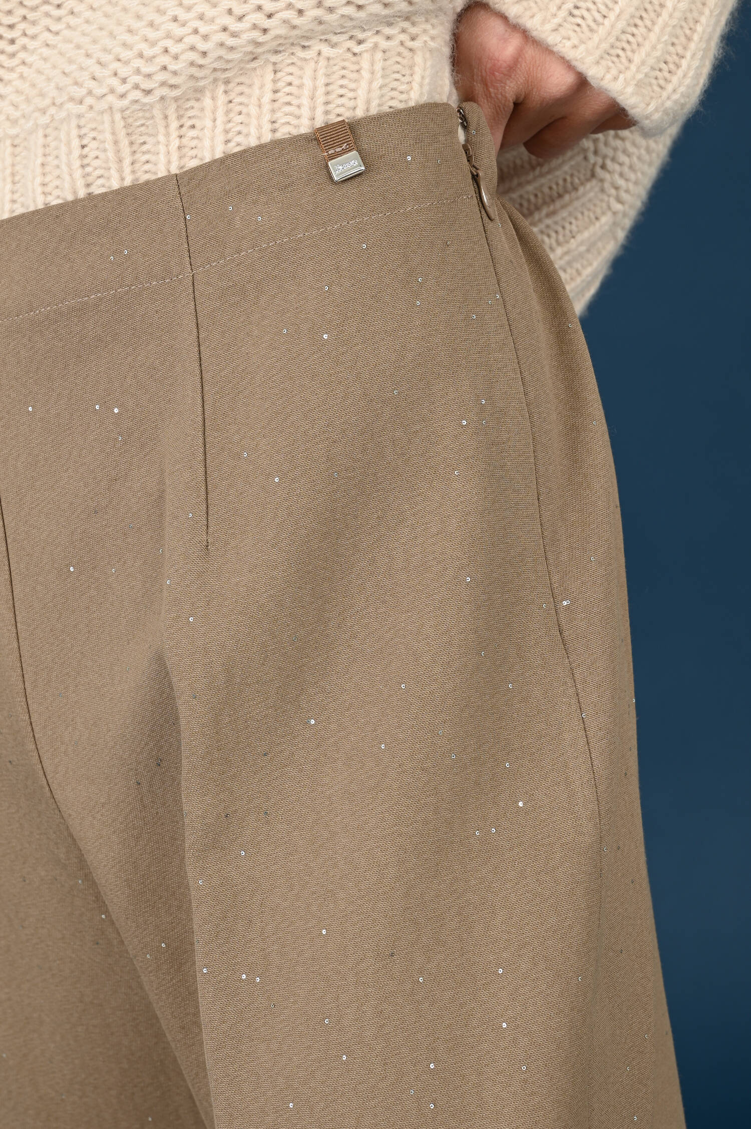 Glitzerhose in Visone Glitzerhose in Visone