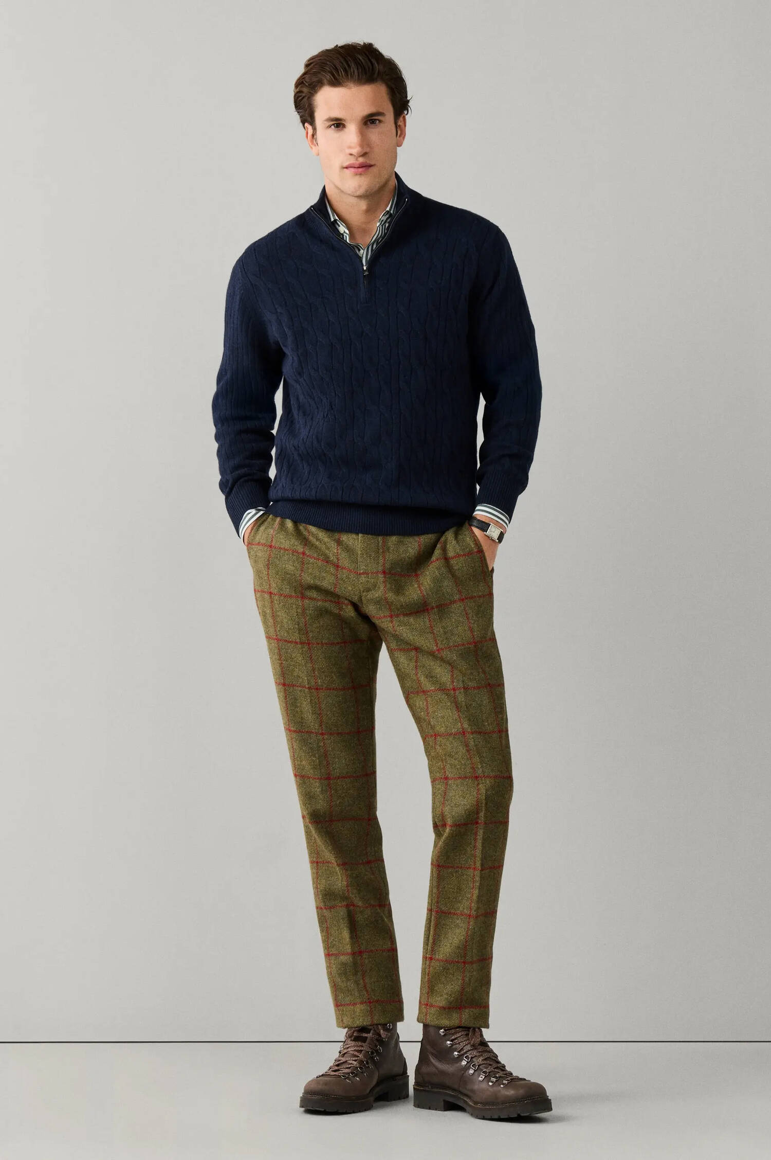 Lammwolle-Troyer in Navy Lammwolle-Troyer in Navy