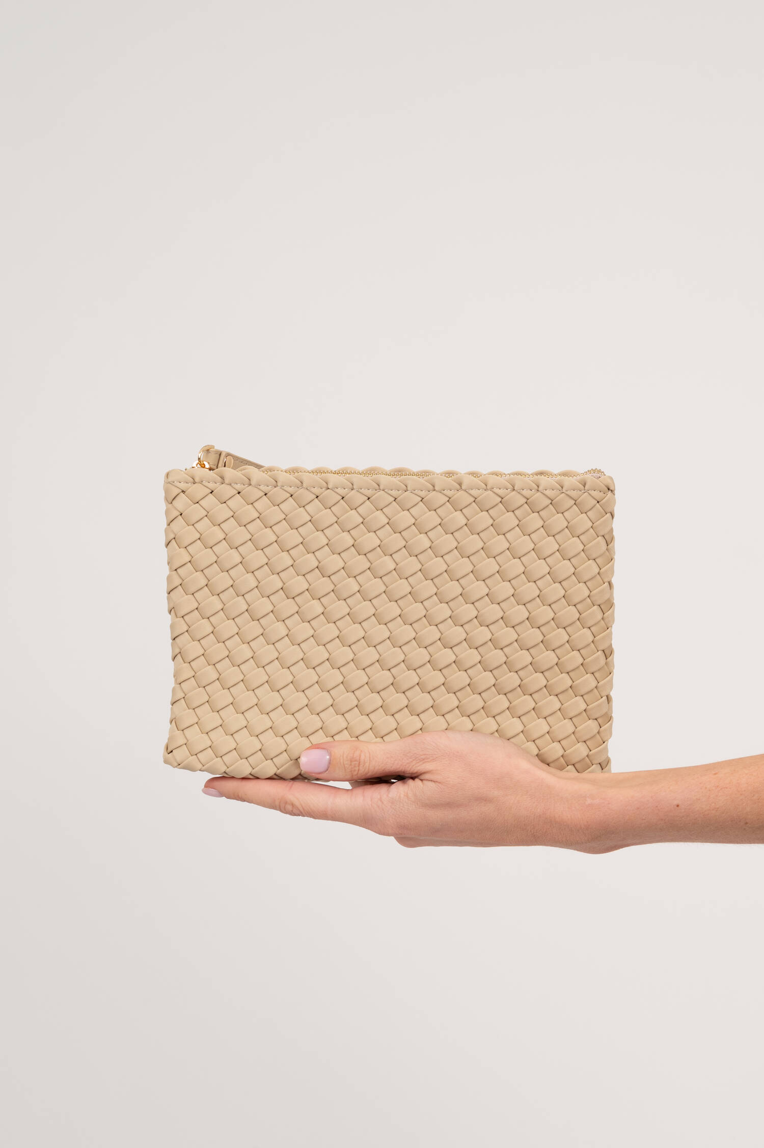 Neopren Clutch MARREA in Beige