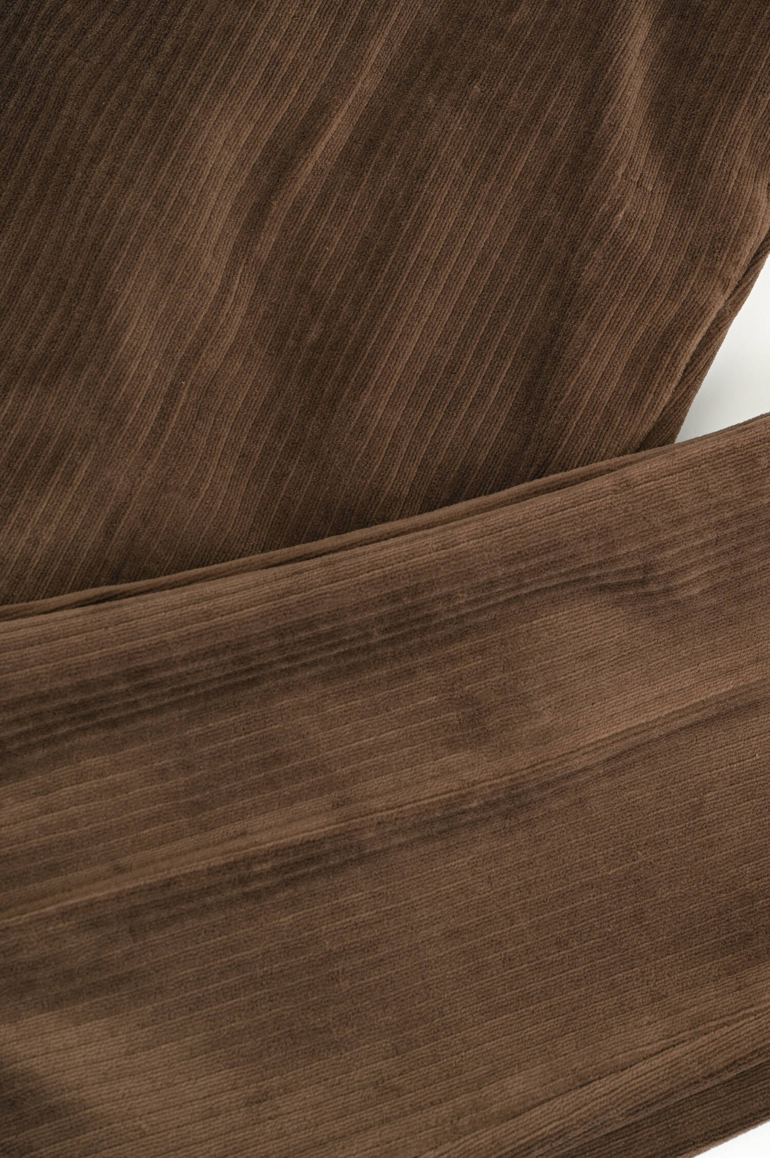 Breitcordhose in Braun