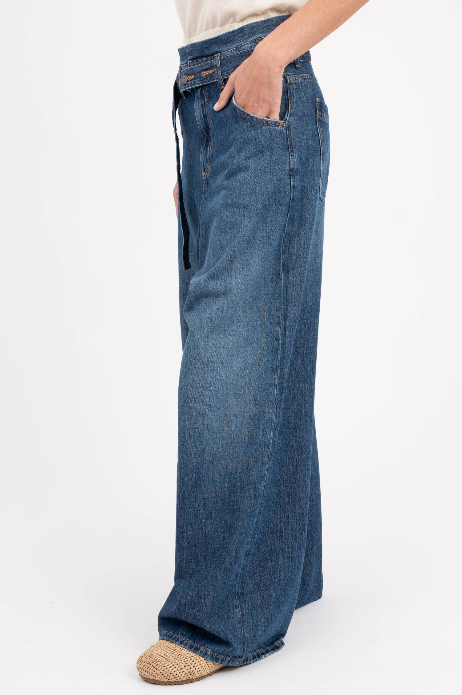 Jeans OVER THE TOP in Mittelblau