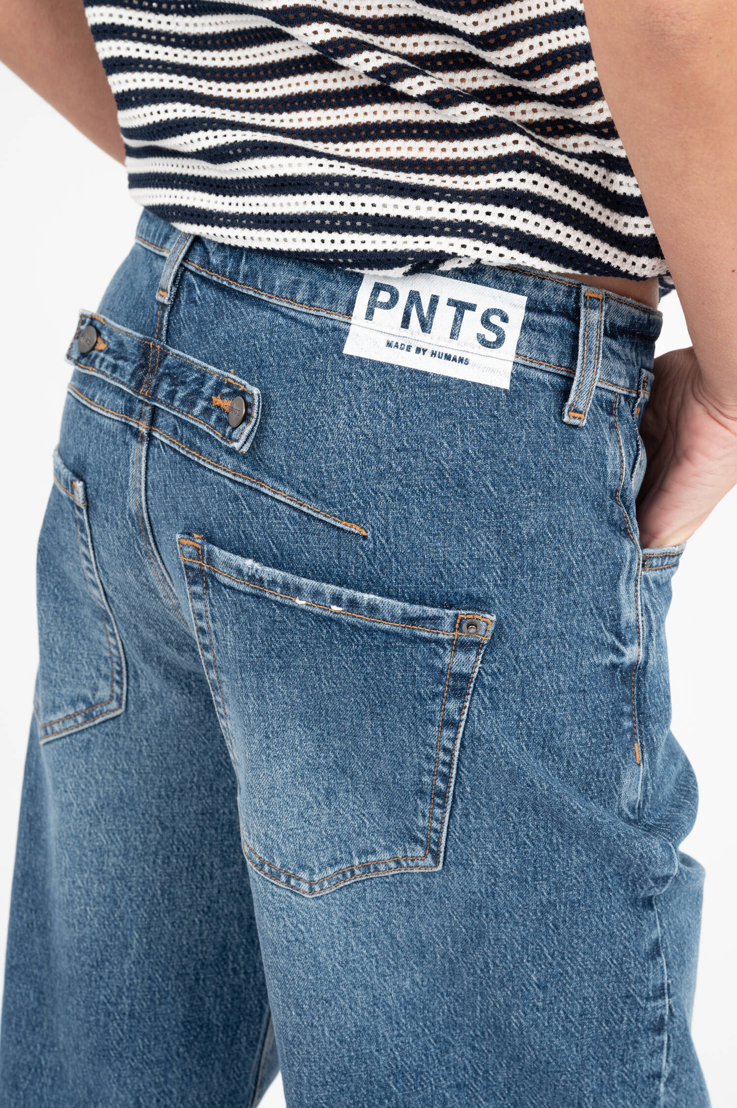 Jeans THE SUPER B in Mittelblau Jeans THE SUPER B in Mittelblau