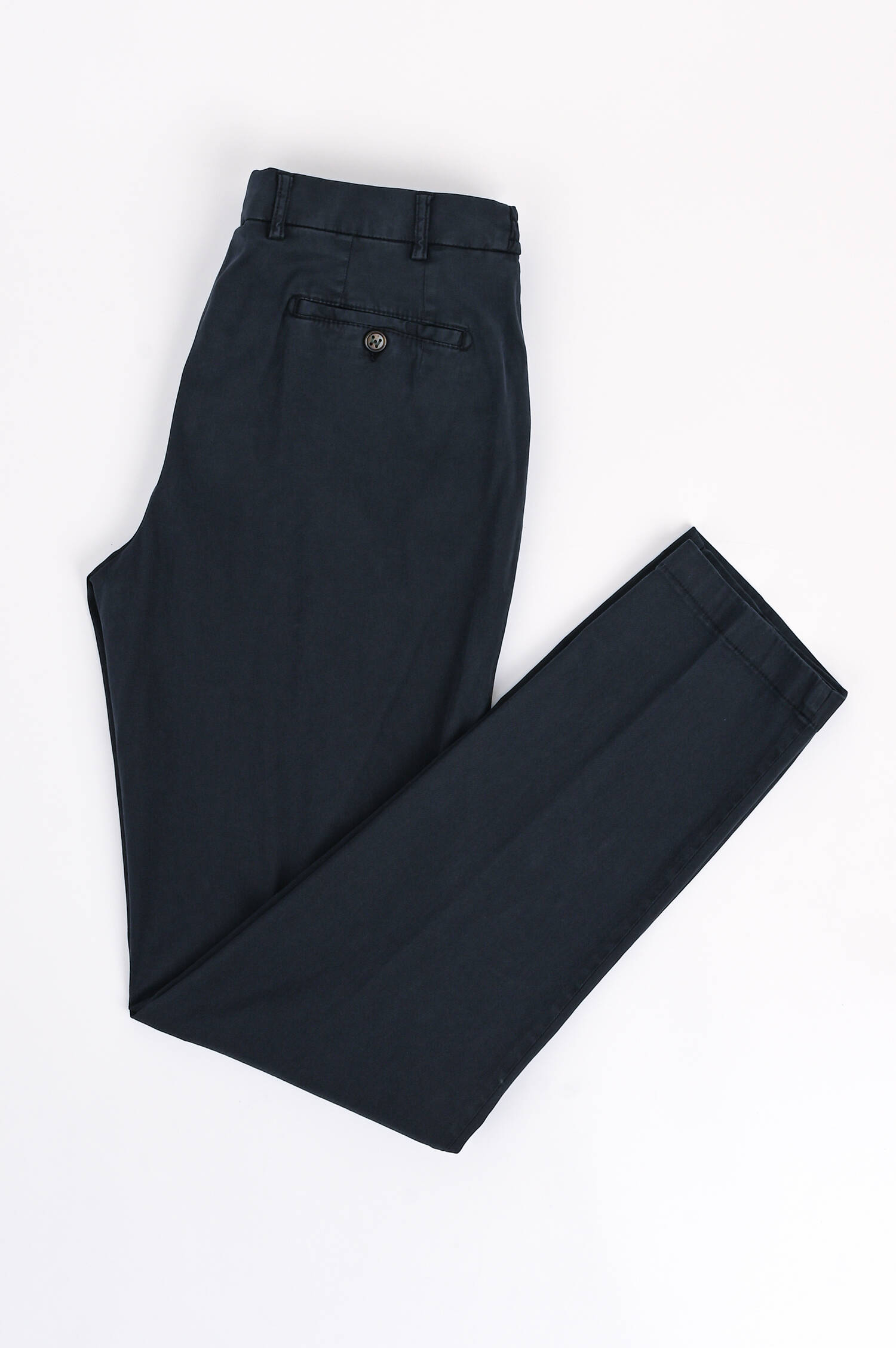 Lyocell-Baumwollhose in Navy