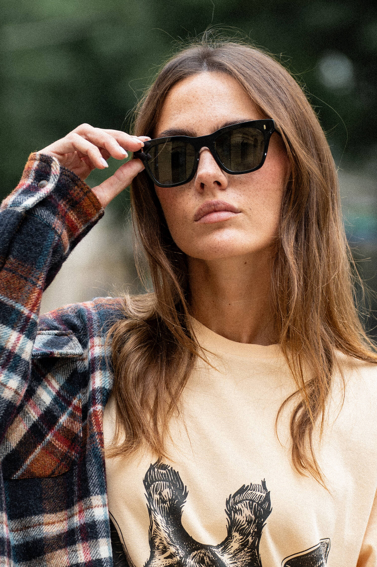 Sonnenbrille CECILE in Schwarz