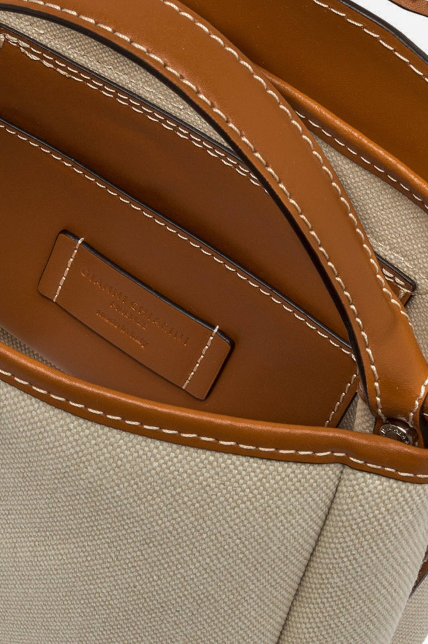 Tasche CLIO in Caramel/Natur