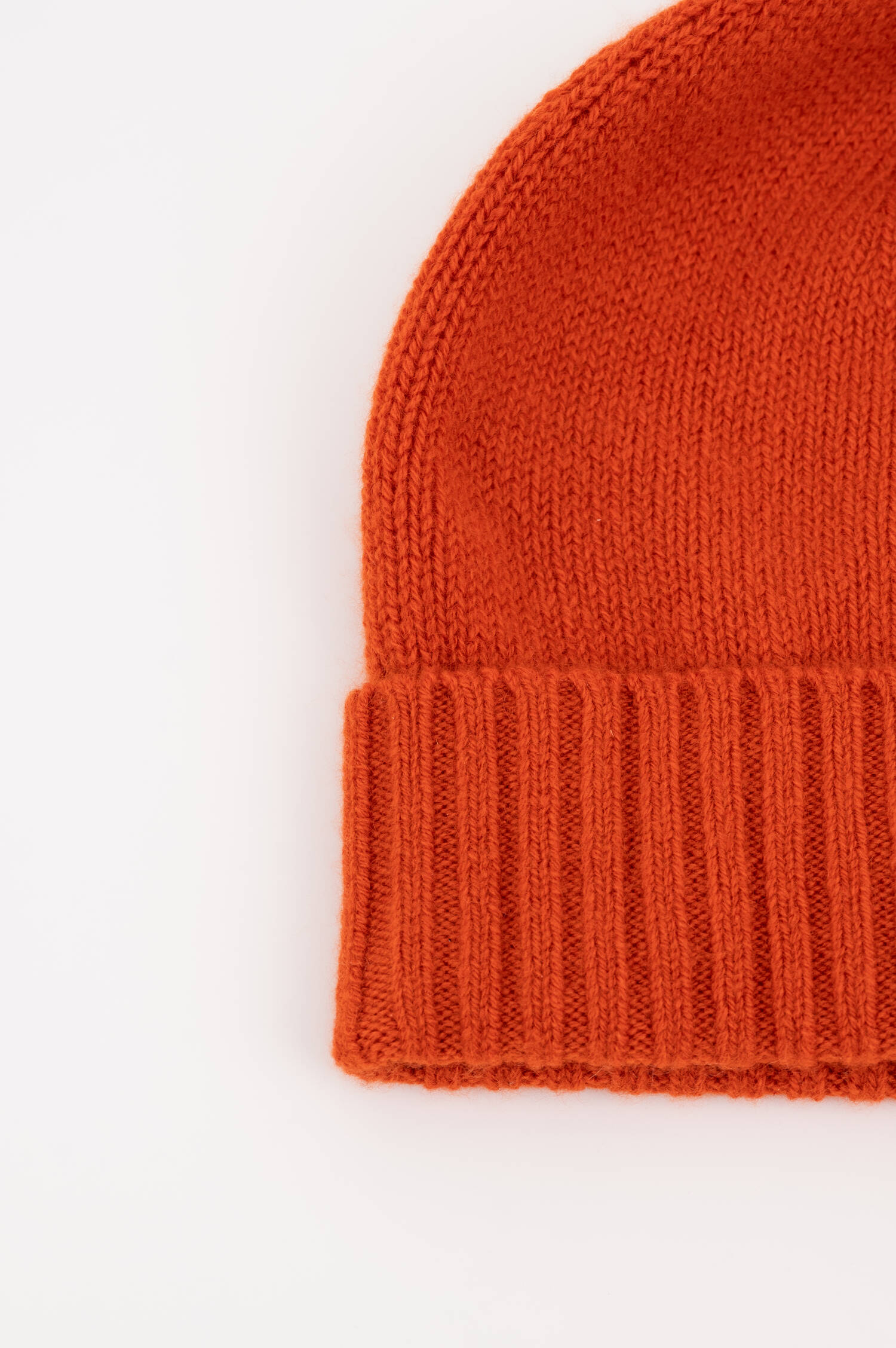 Cashmere-Mütze in Orange Cashmere-Mütze in Orange