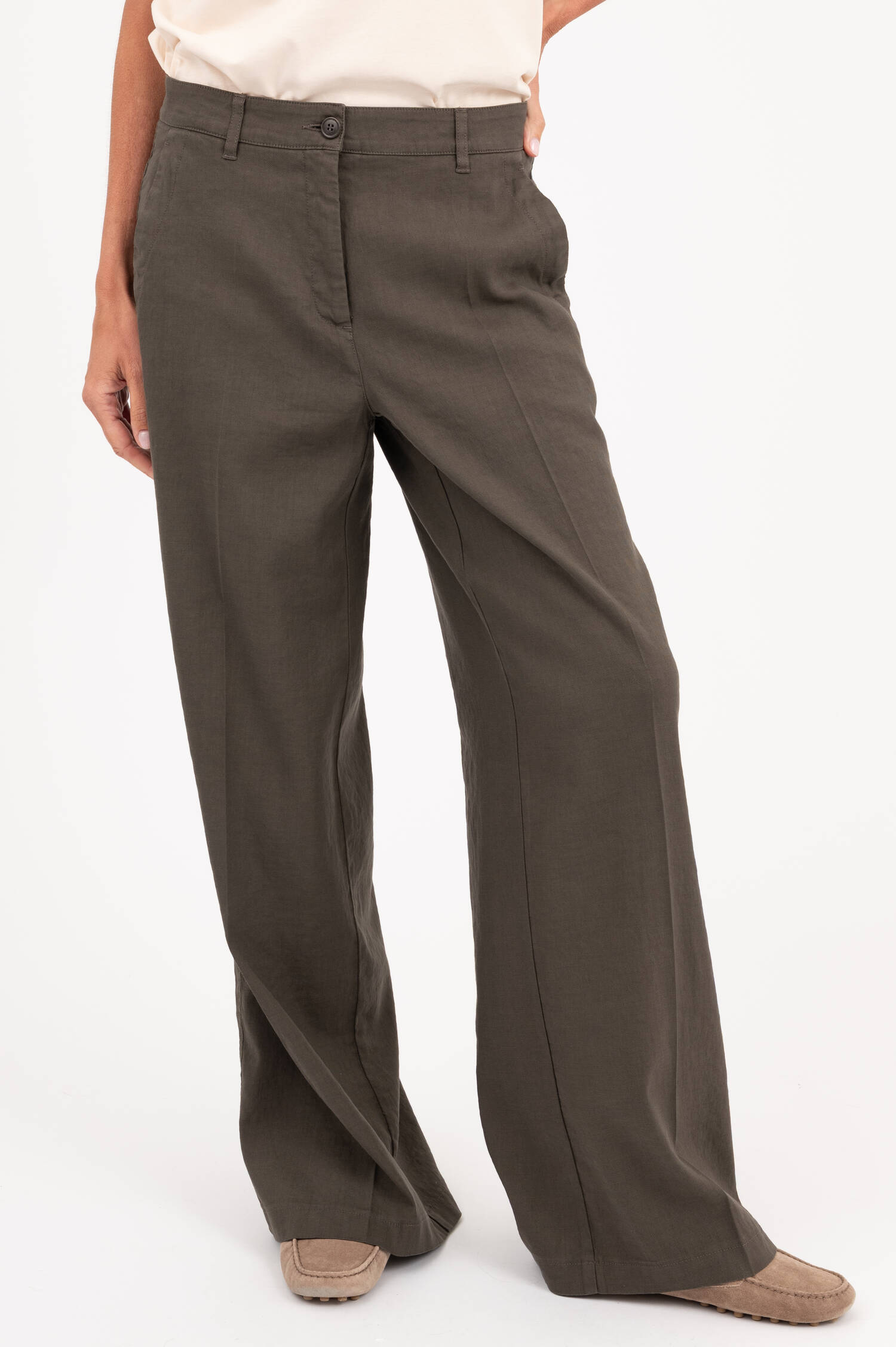 Hose ADRIANNE in Khaki Hose ADRIANNE in Khaki