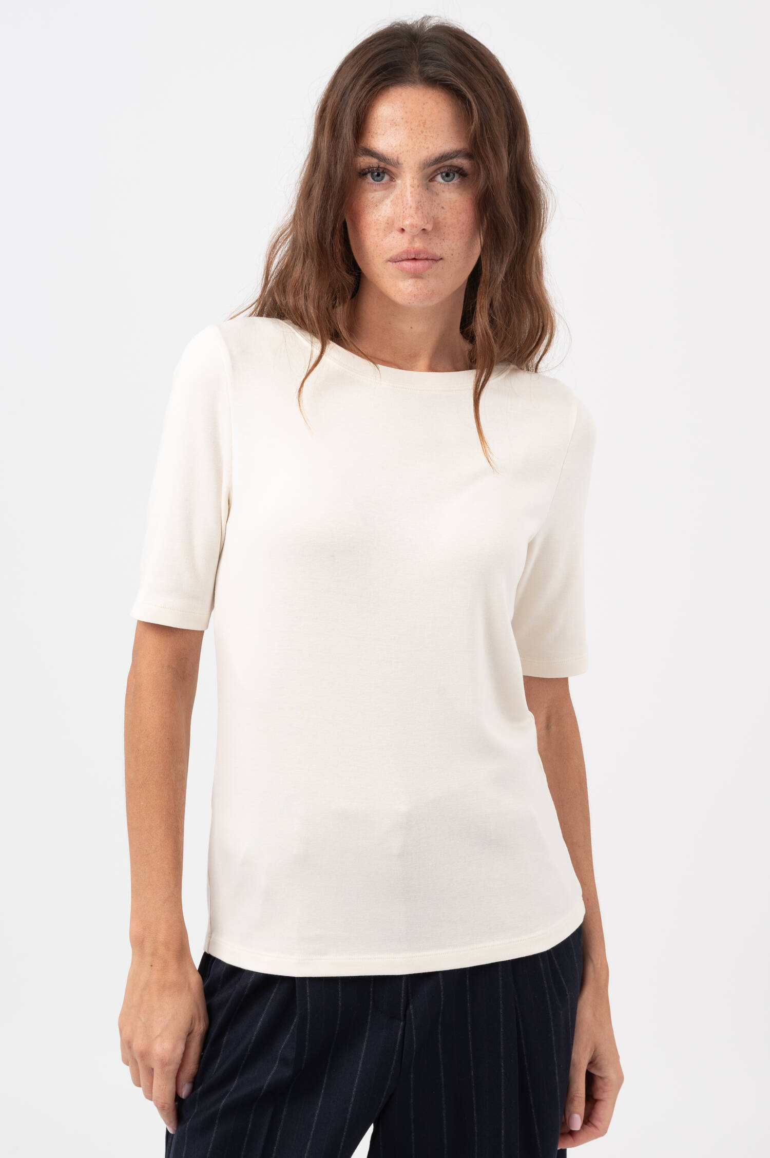T-Shirt LUCA in Off-White