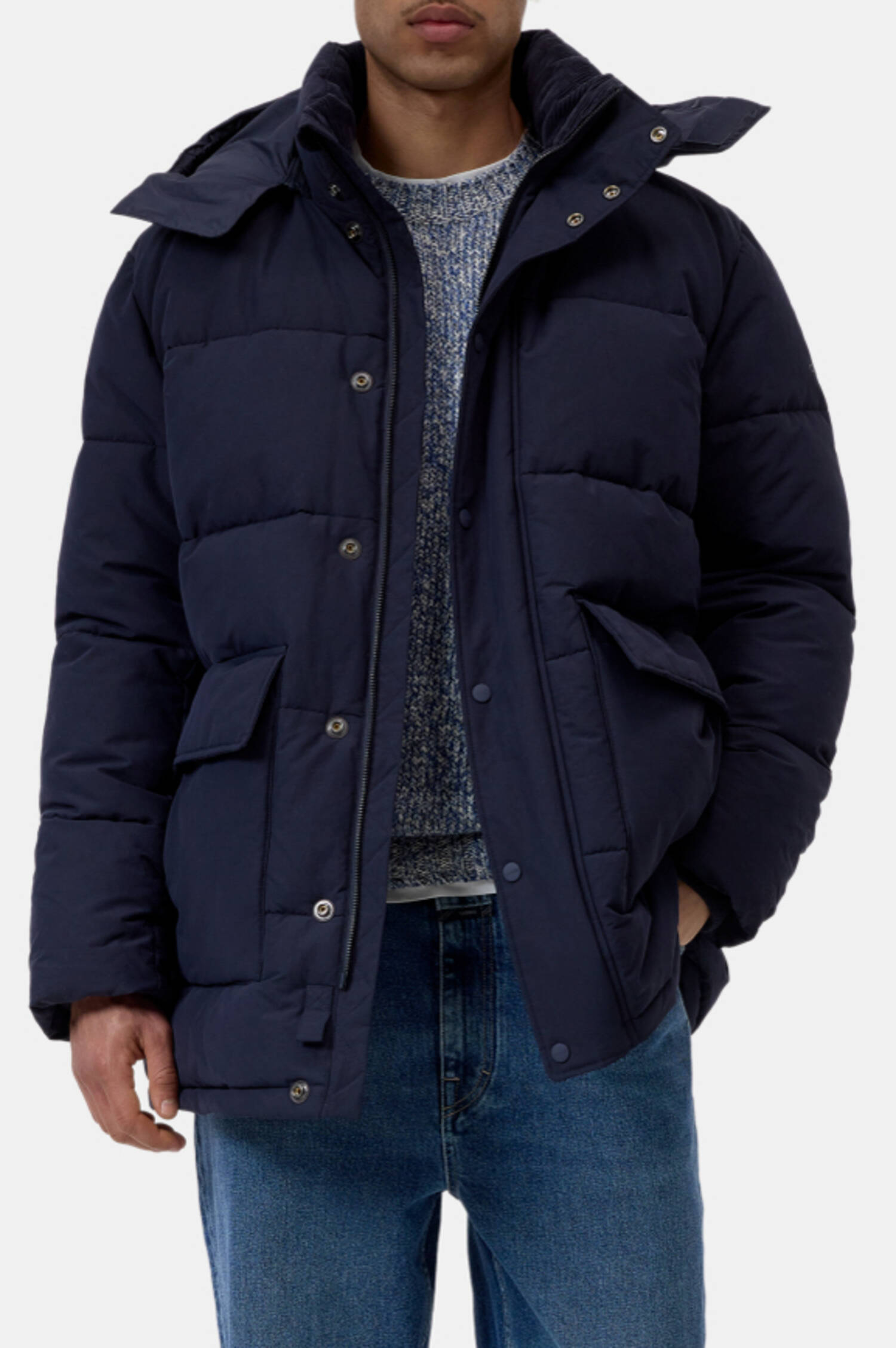 Pufferjacke HERITAGE in Navy