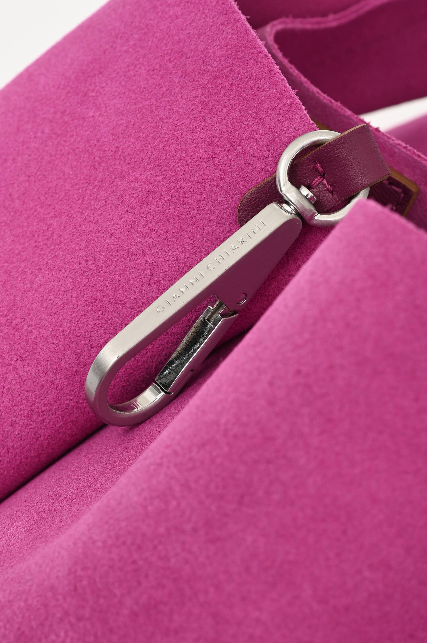 Shopper DUA aus Veloursleder in Desert Flower