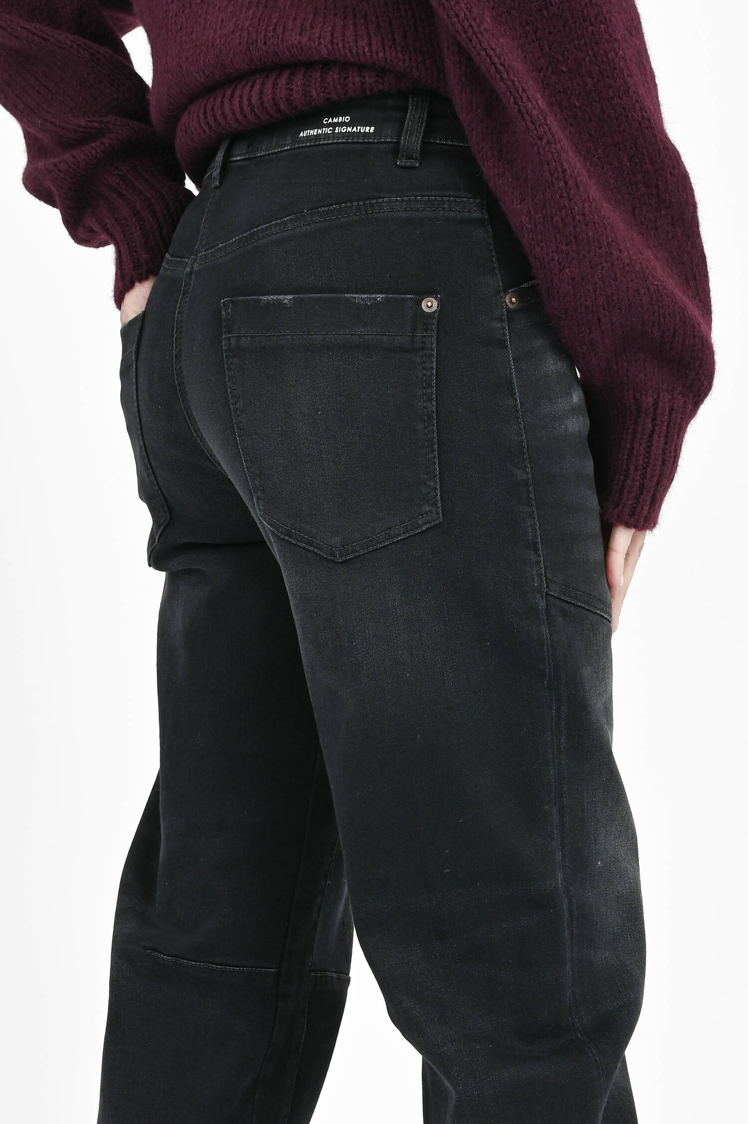 Jeans im Used-Look in Salty Black Jeans im Used-Look in Salty Black