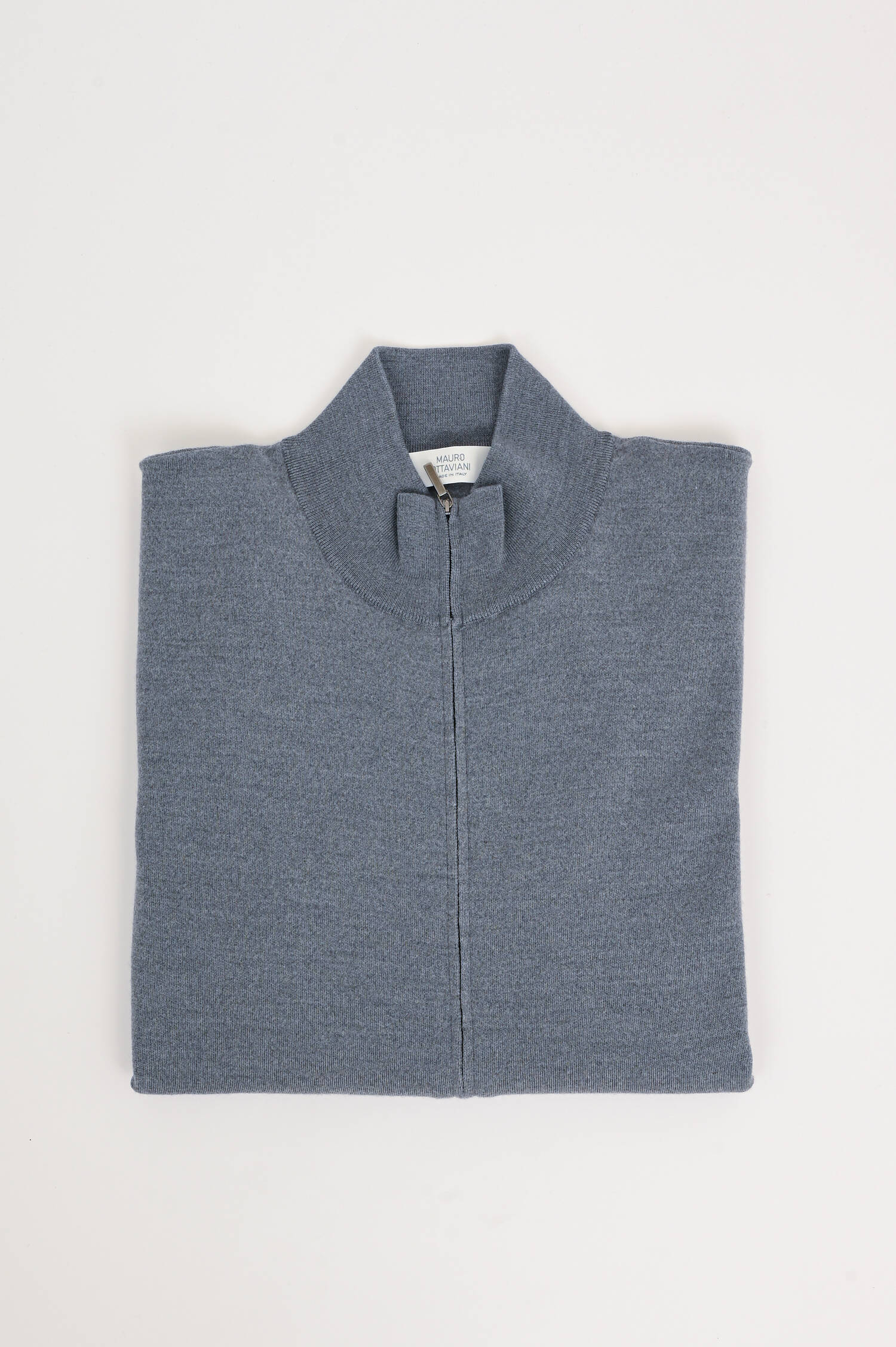 Strickjacke aus Merino-Wolle in Dunkelgrau