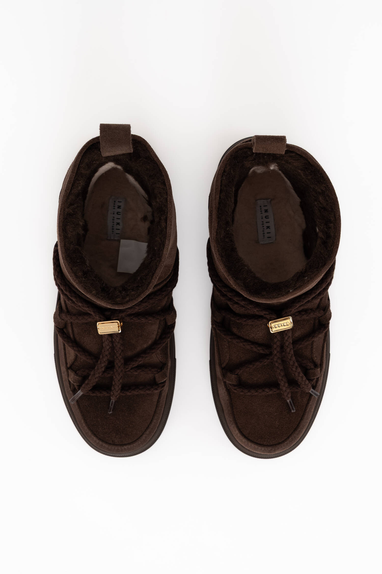 Lammfell-Winterschuh CLASSIC LOW in Dunkelbraun Lammfell-Winterschuh CLASSIC LOW in Dunkelbraun